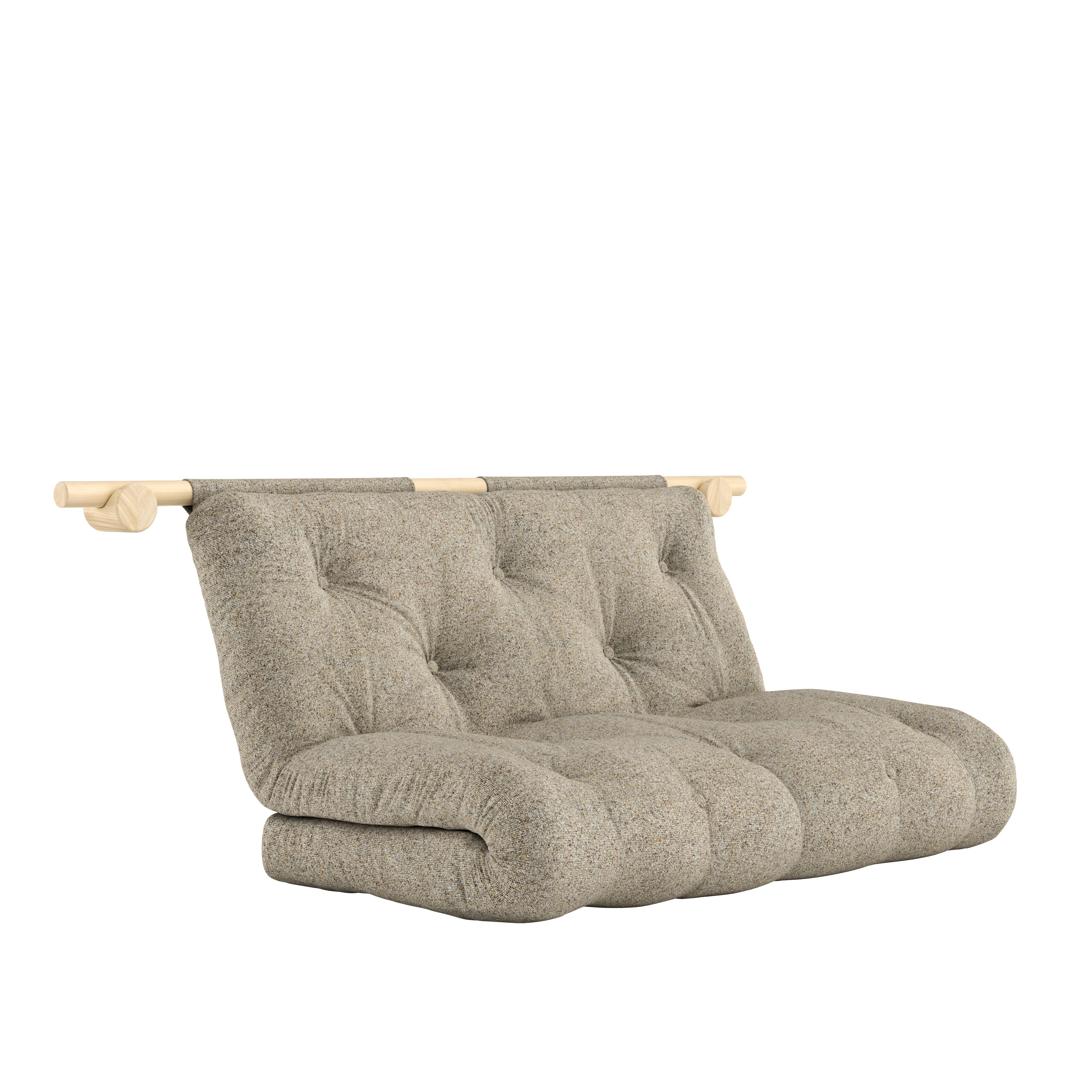 Karup Design Hooked Bäddsoffa Raw Warm Sand 135x200