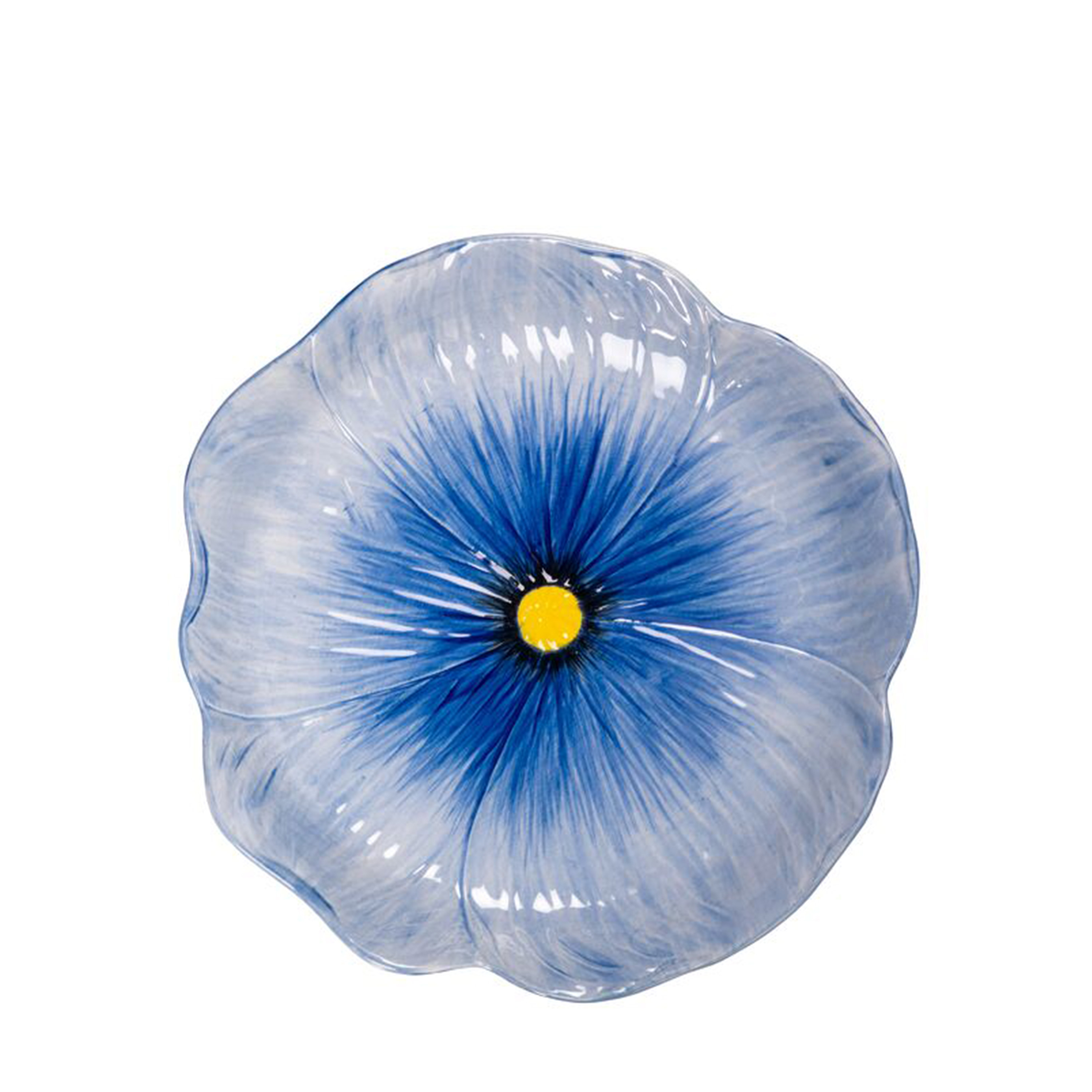 Byon Valmuekaketallerken Blå Ø26