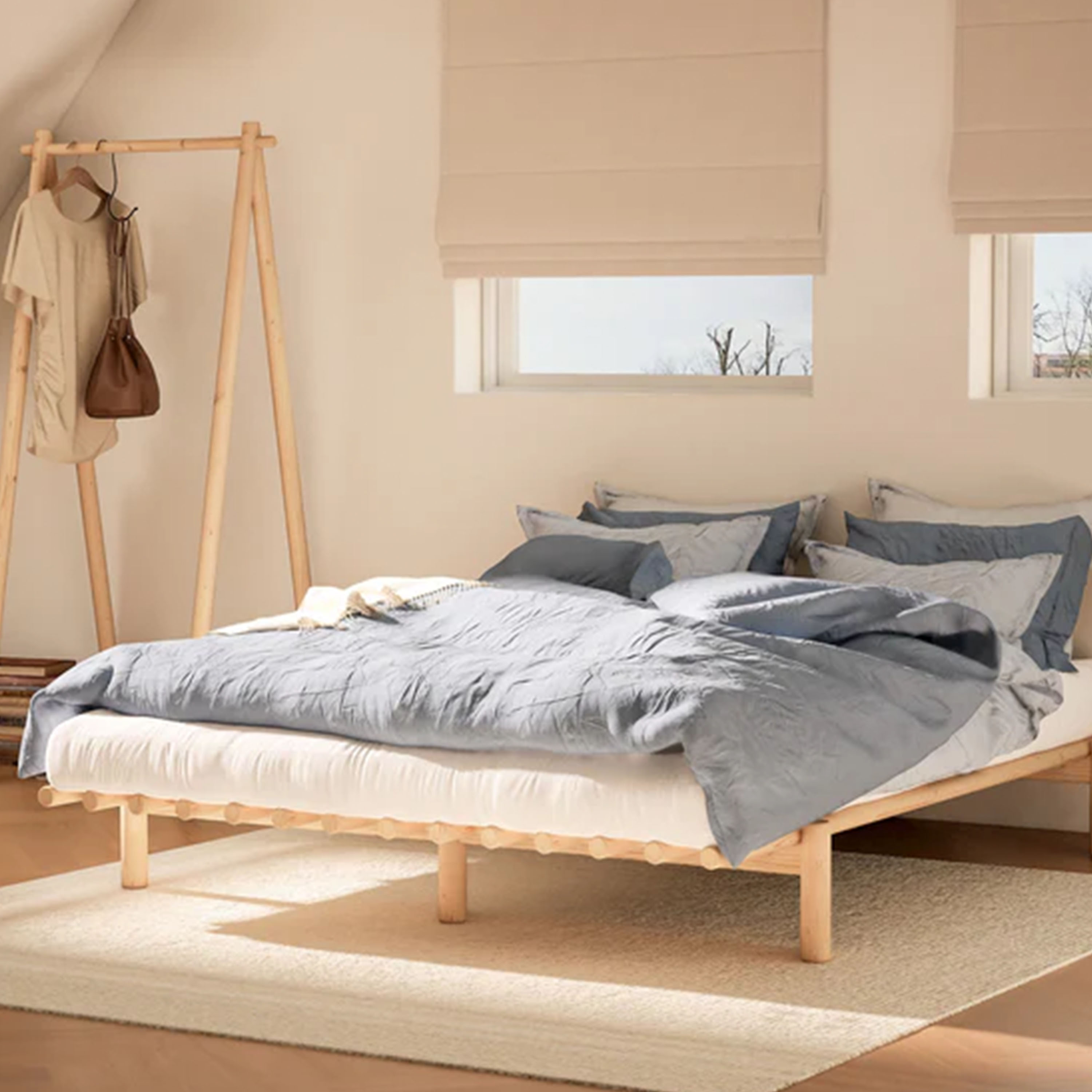 Karup Design Pace Sengeramme Natur 140cm