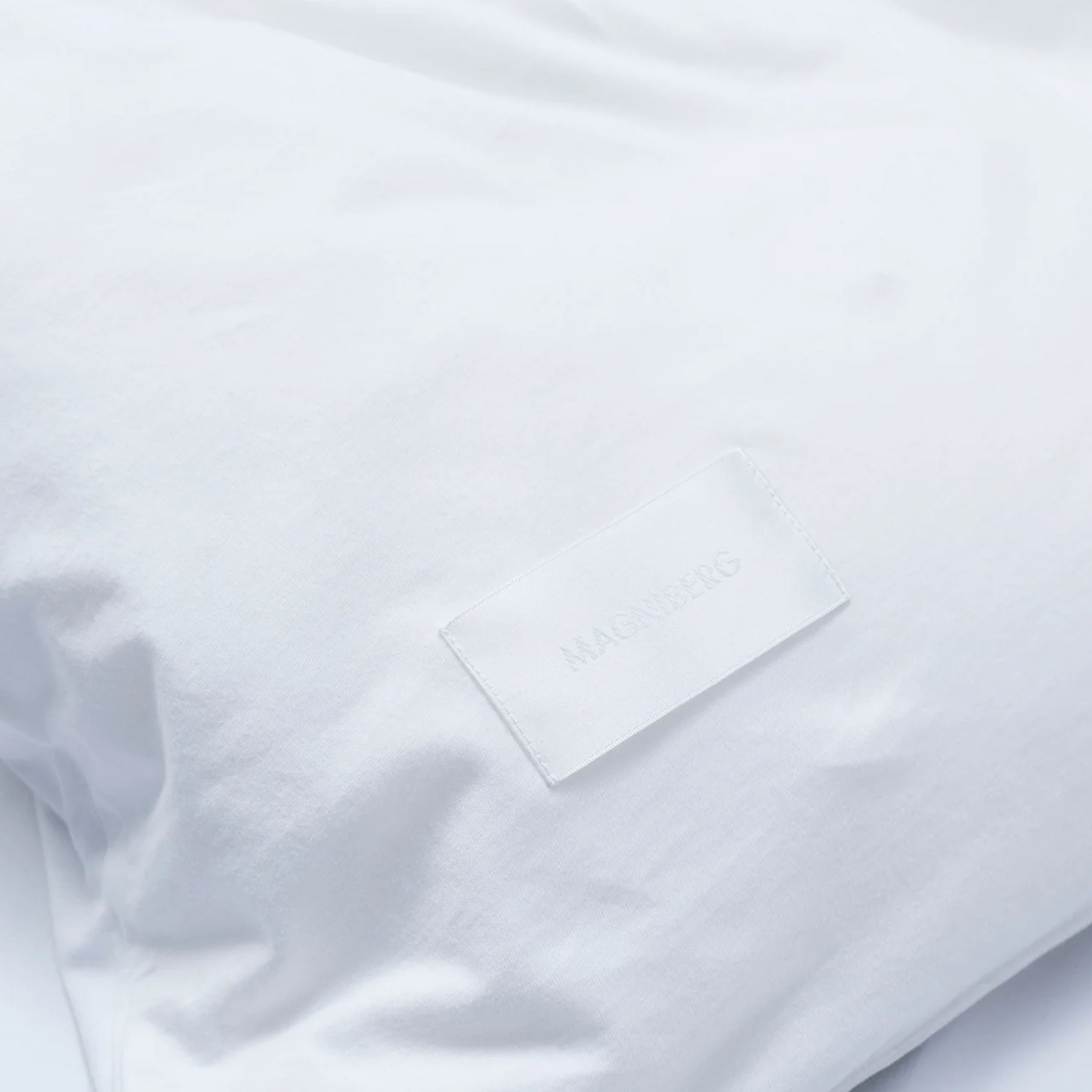 Magniberg Heart Jersey Putetrekk Washed White 50x60