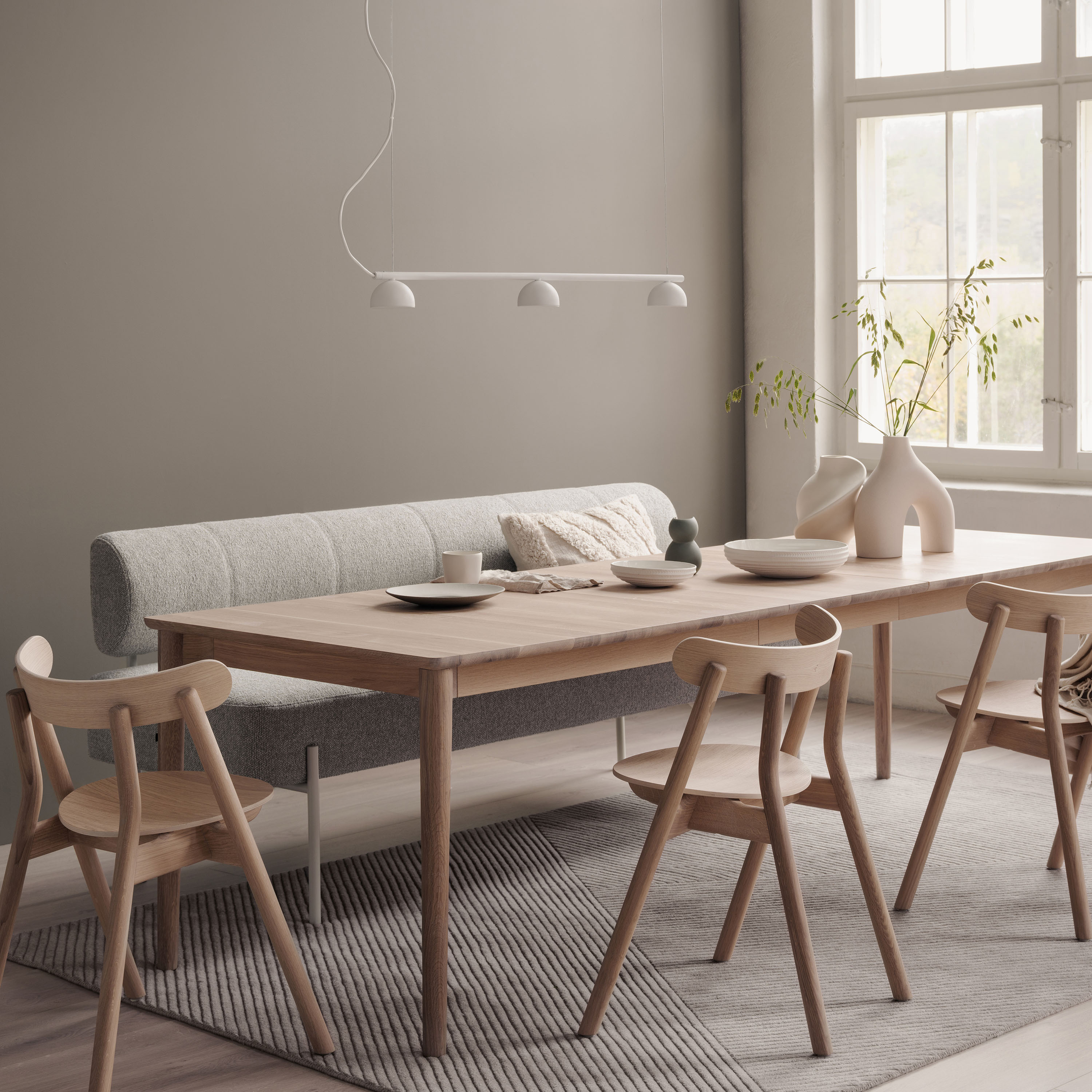 Northern Expand Matbord Light Oiled Oak 200X90