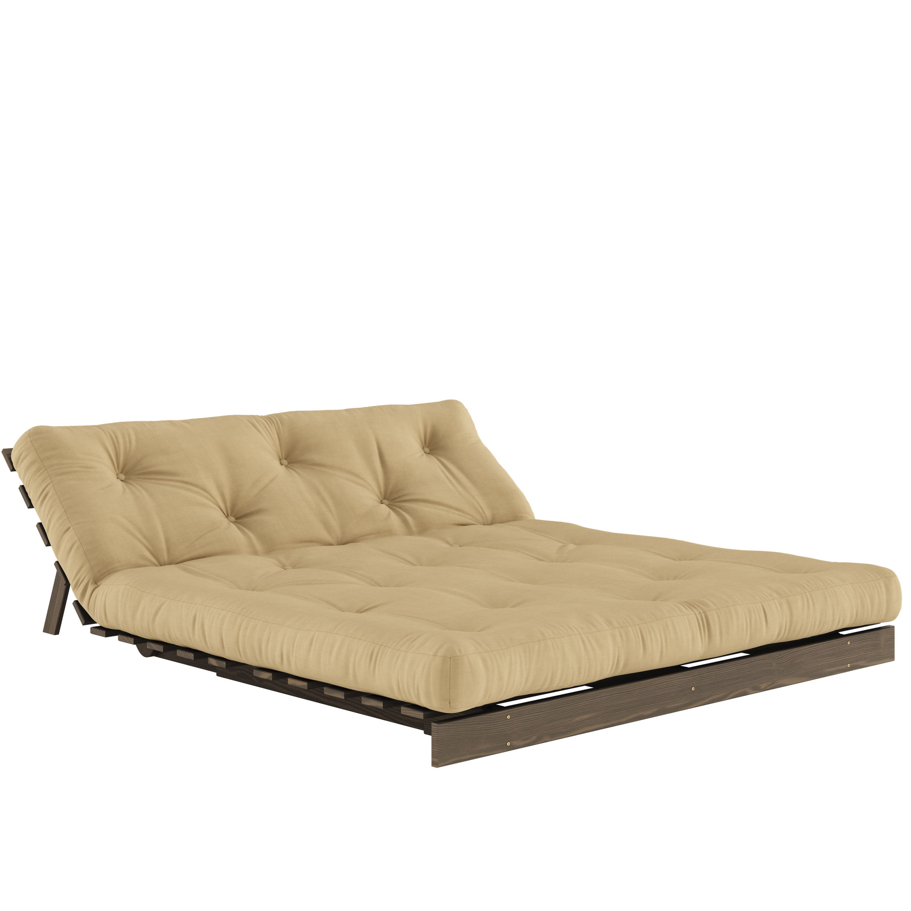 Karup Design Roots Vuodesohva Ruskea/Wheat Beige 160cm