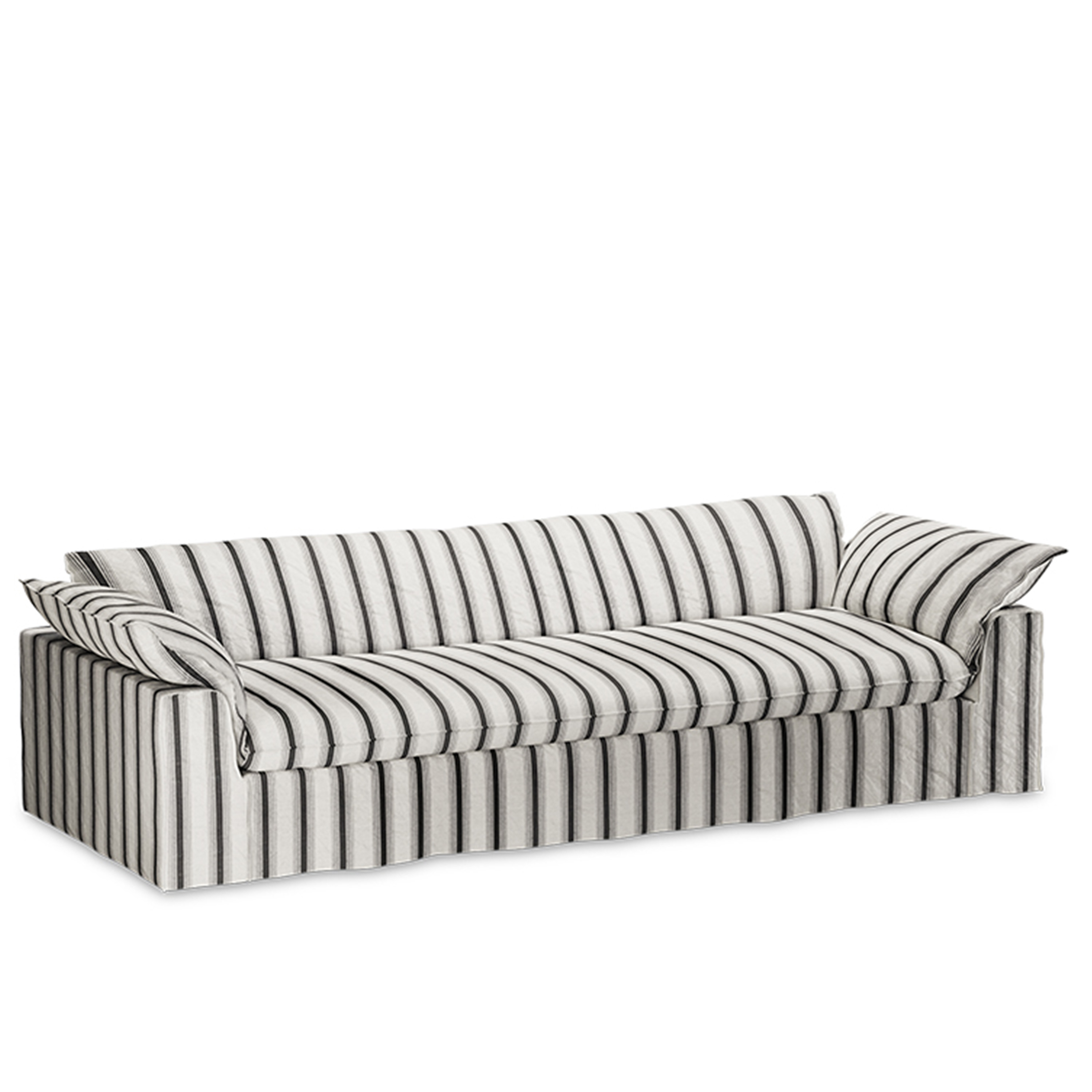 HKliving Nomad Soffa Rocco/Chalkstripe 305cm