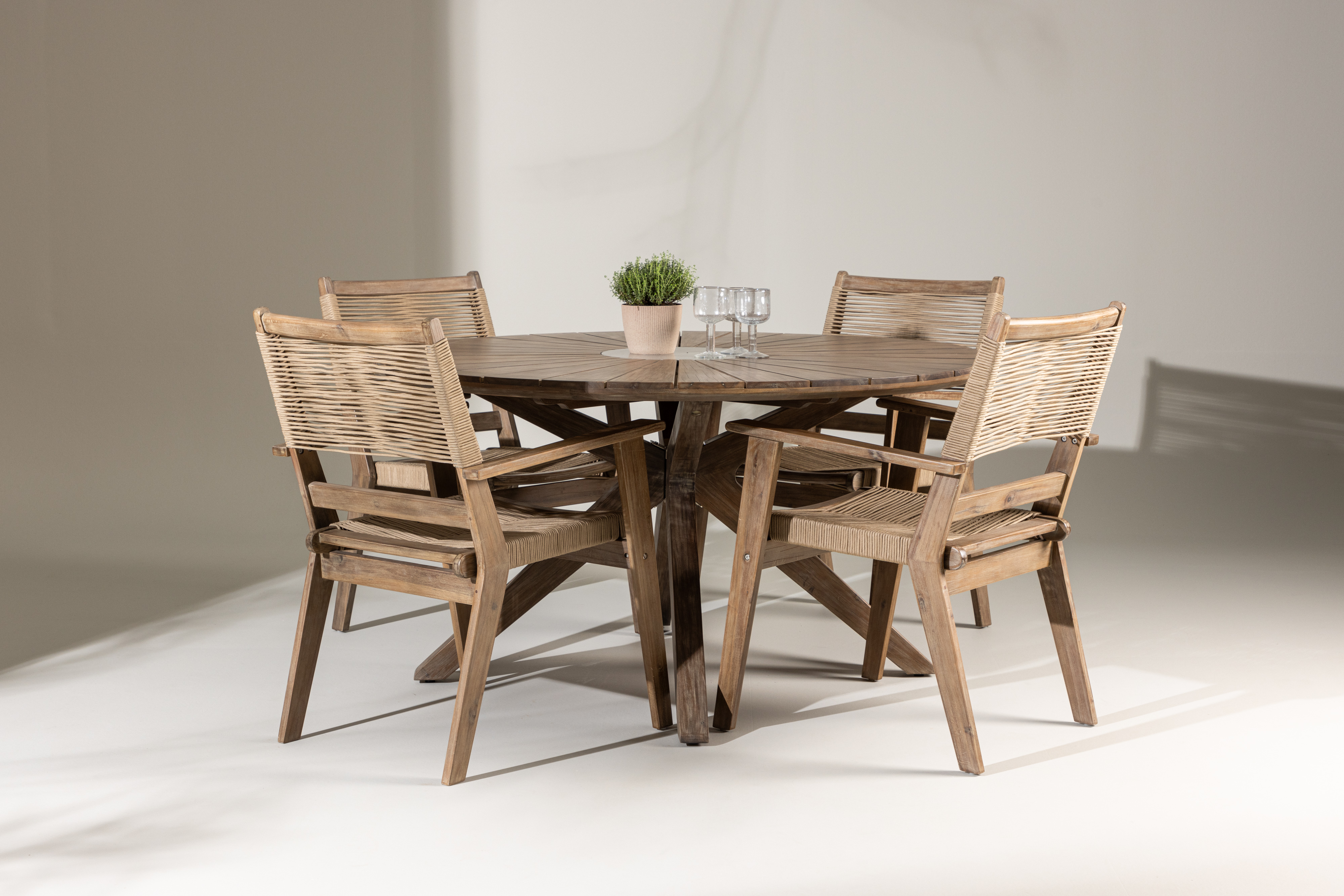 Venture Home Peter Matstol Dark Brown/Beige