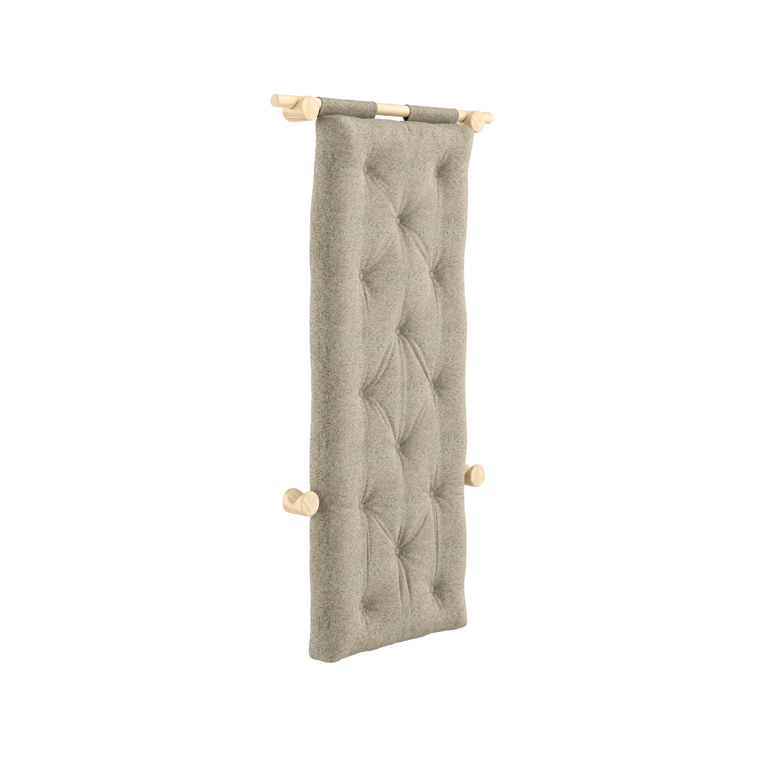 Karup Design Hooked Bäddfotölj Raw Warm Sand 75x200