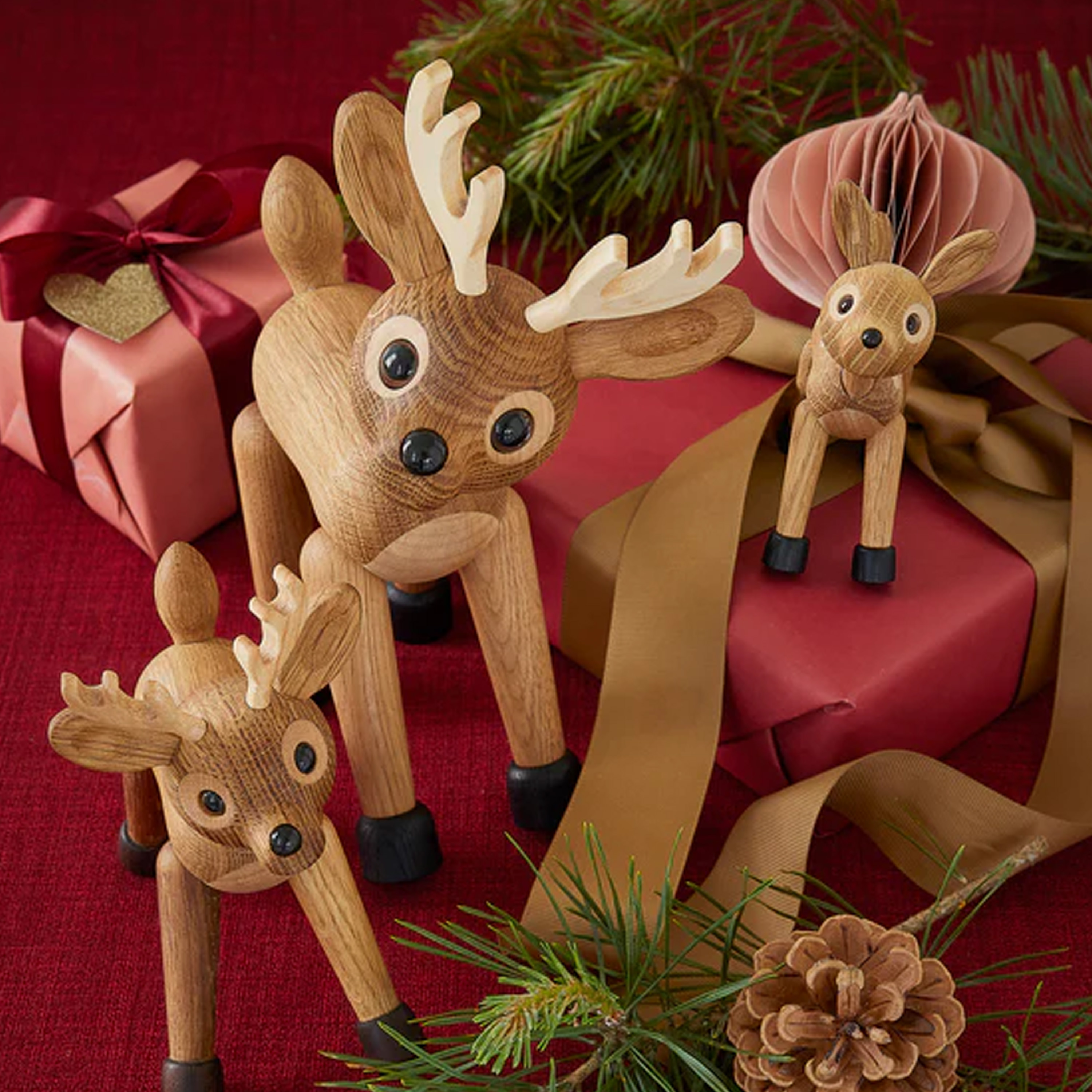 Spring Copenhagen Spirit Deer Koriste Tammi/Vaahtera 19cm