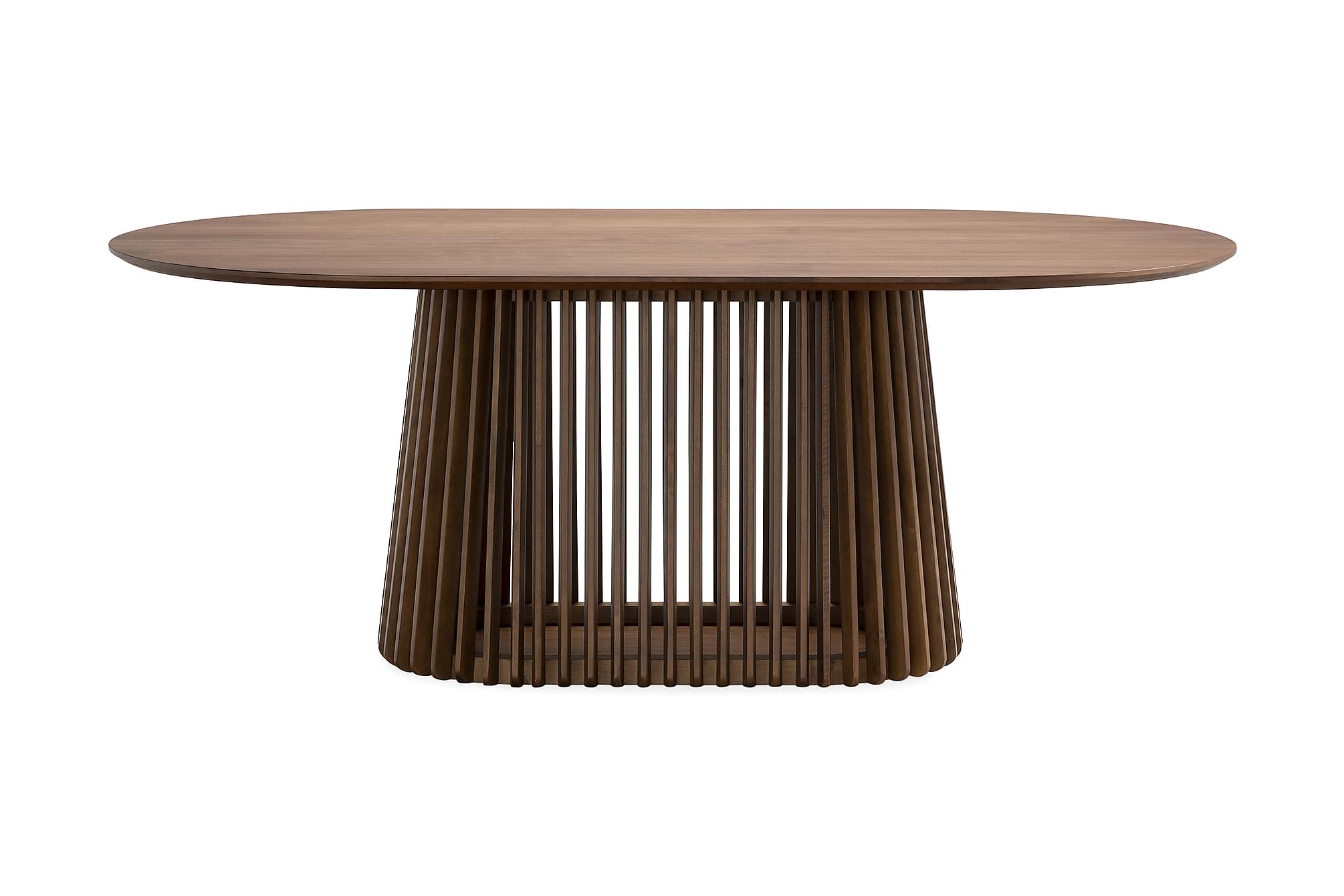 Nordic Home - Agaton Matbord Oval Valnöt 200x110 - Trä