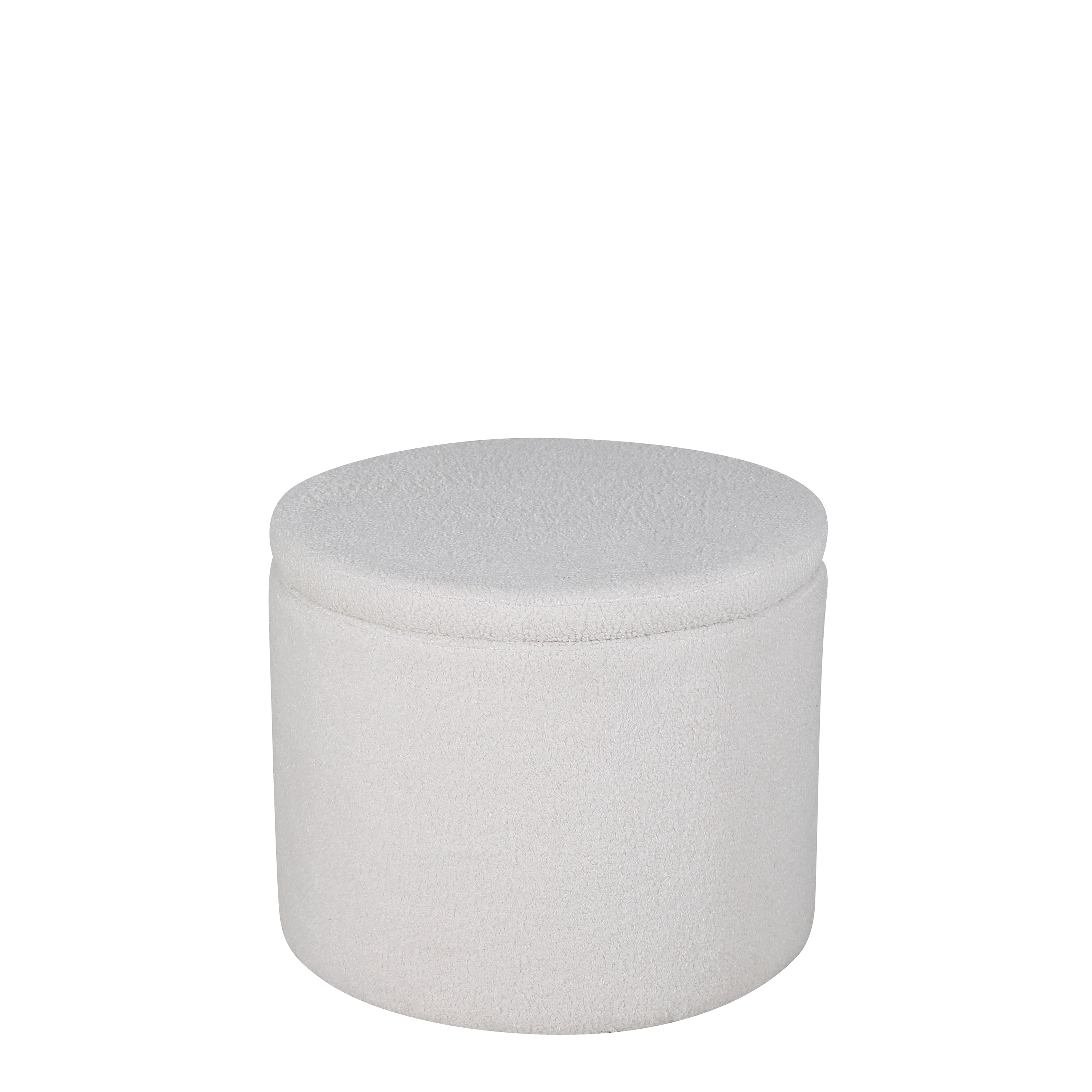 Dunken Sittpuff Förvaring Teddy Offwhite