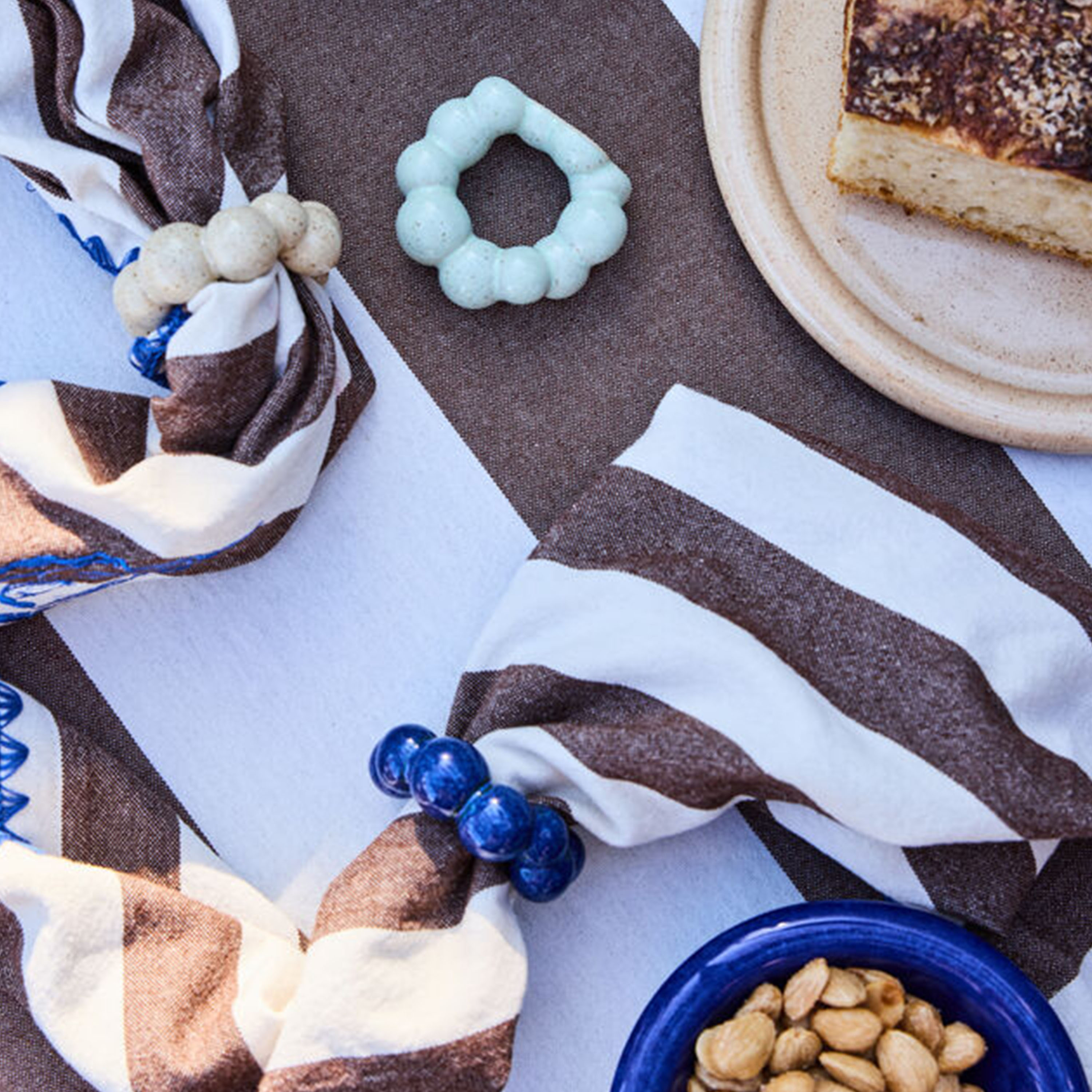 Byon Bubba Servett Oyster 45x45 2-pack