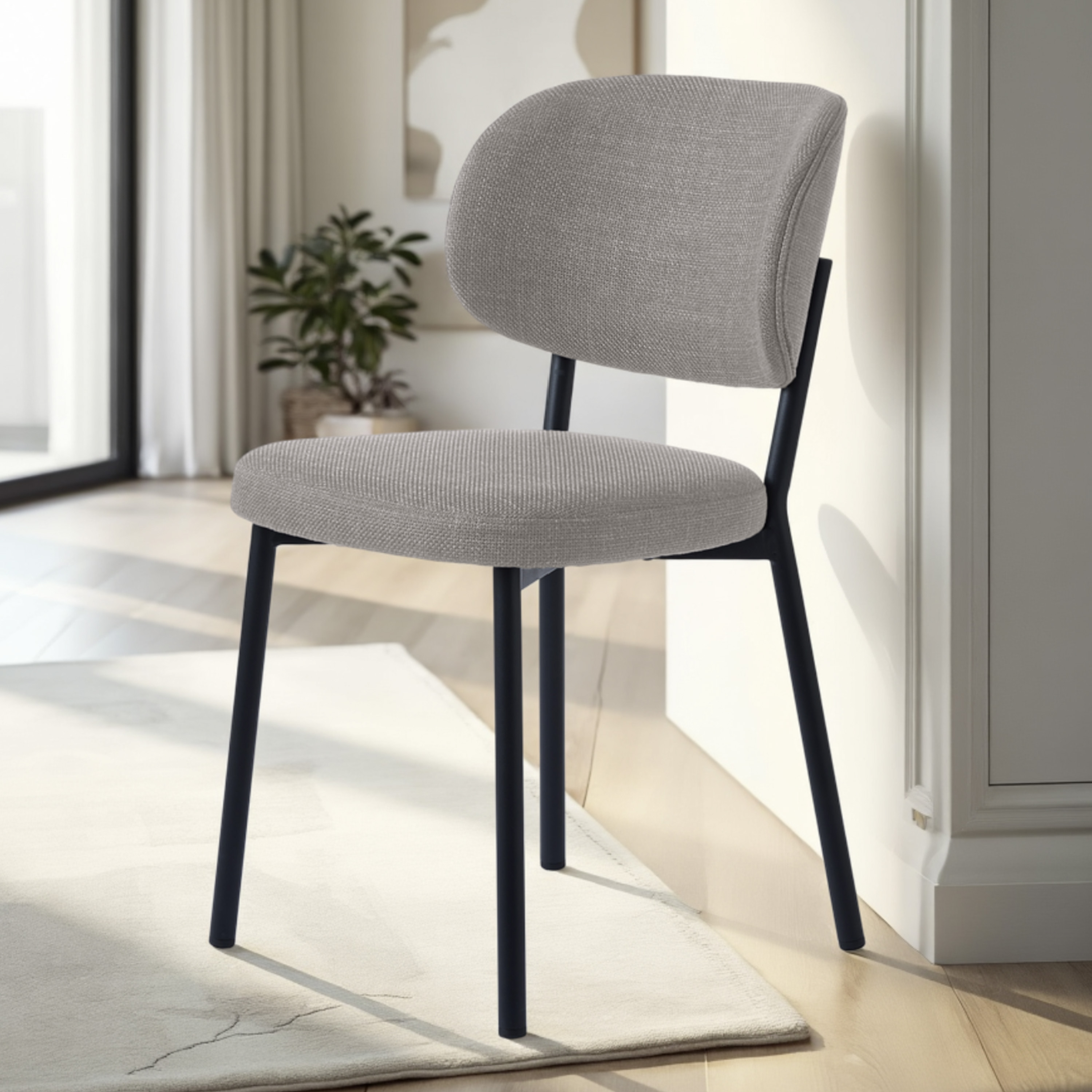 Nordic Home Saide Esszimmerstuhl Sand