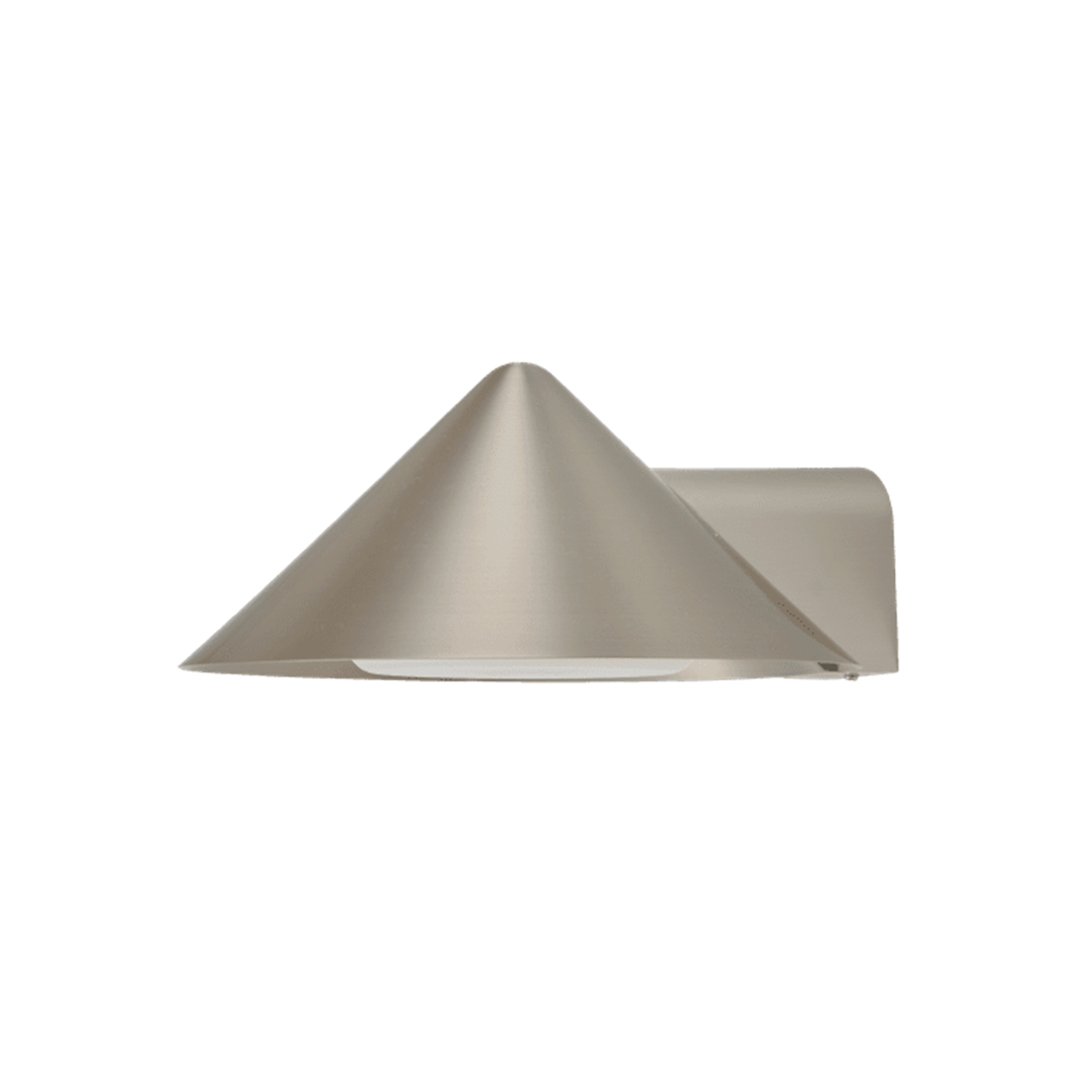 Grasp Vägglampa Brushed Aluminium