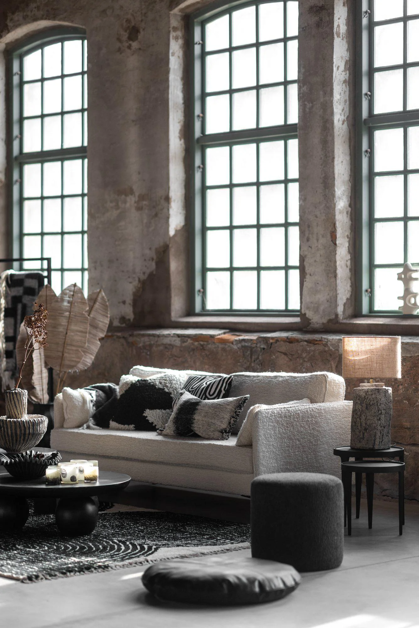 Jakobsdals Nyx Ljuslykta Svart/Offwhite