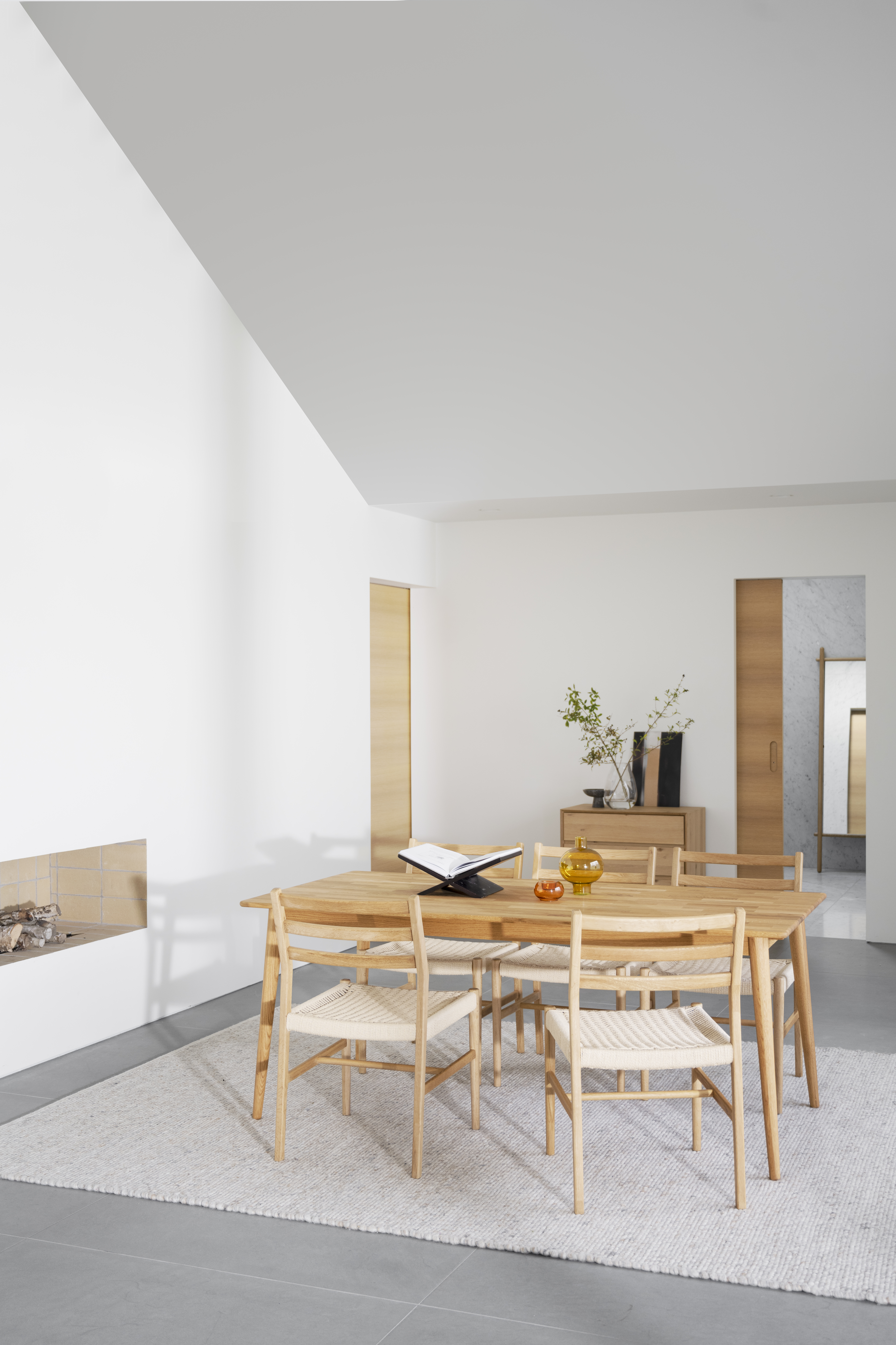 Rowico Home Harlan Matstol Ek