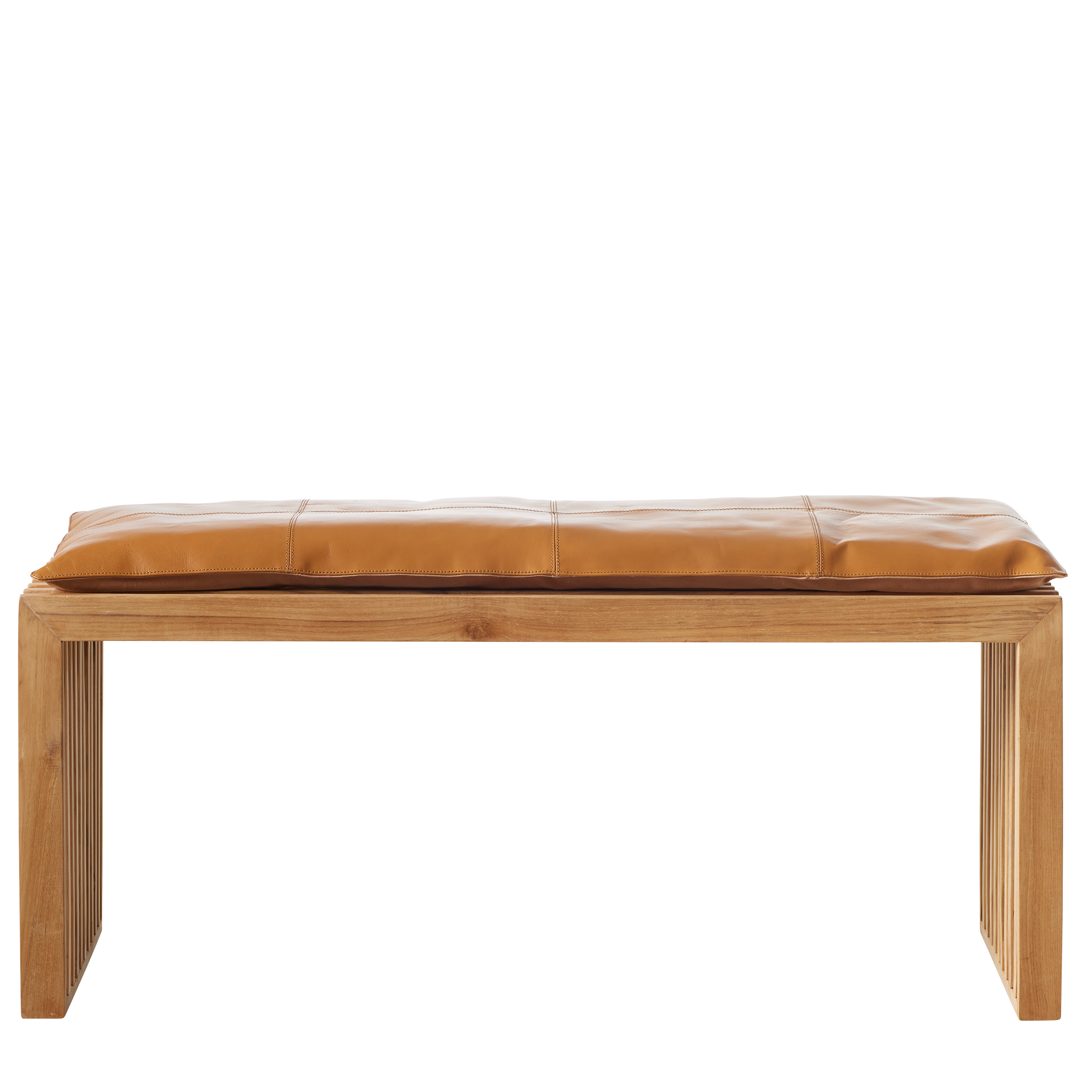 Cinas Rib Benk Teak/Brun 104cm