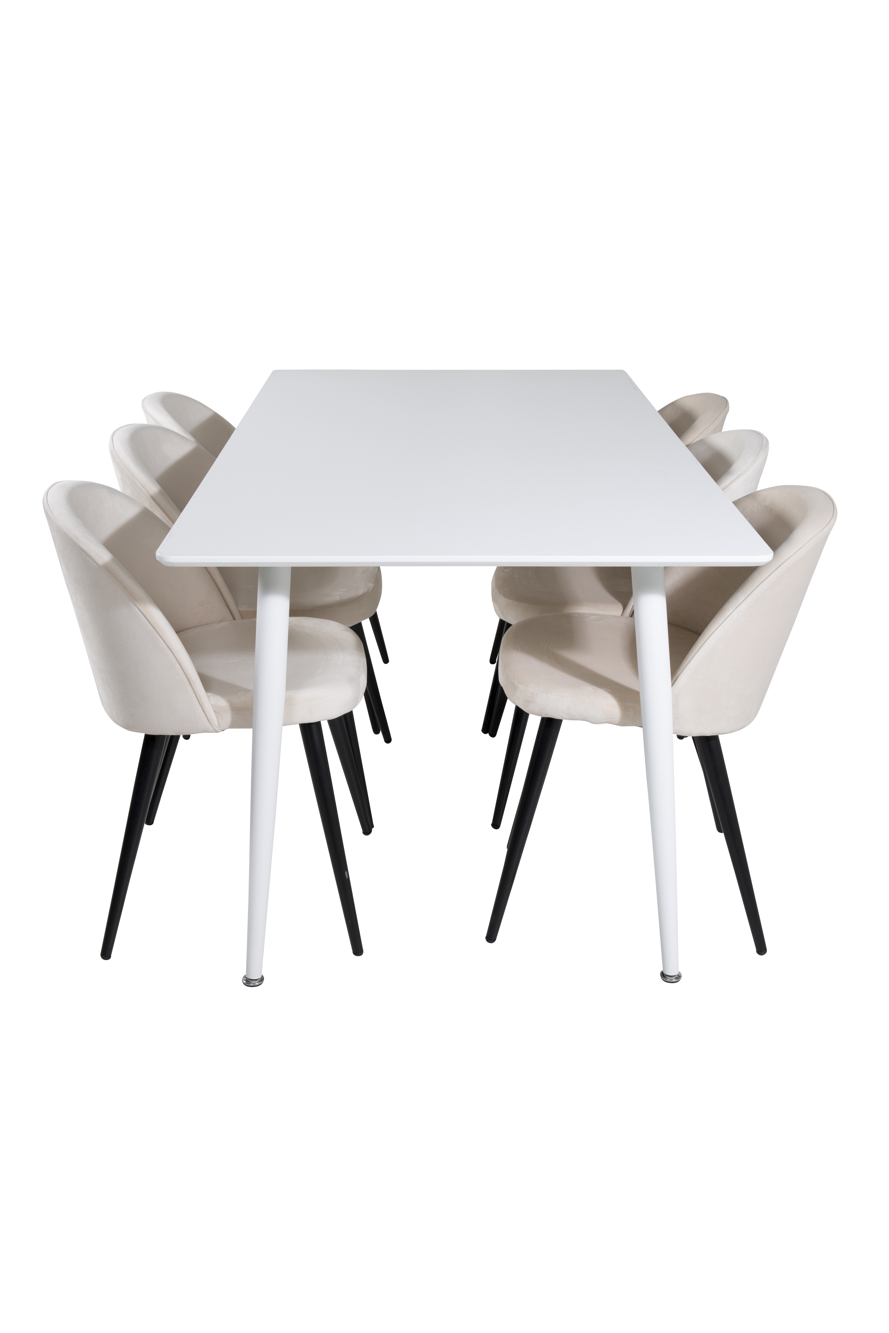 Venture Home Kristin Matbord Vit 180cm