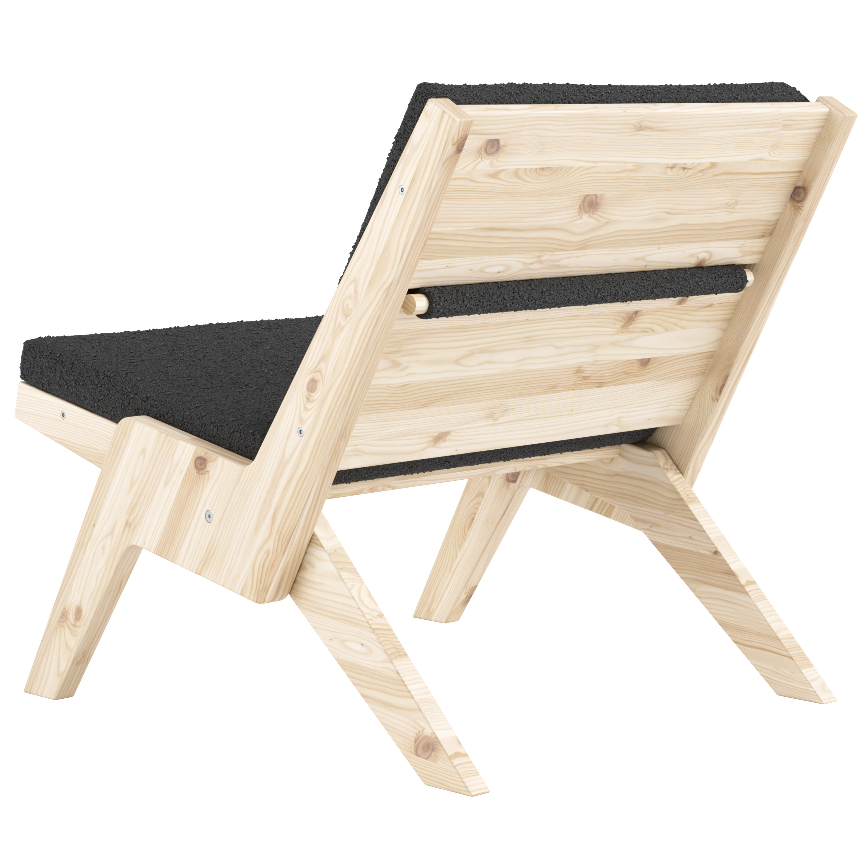 Karup Design Sway Loungestol Natur/Midnight Grey