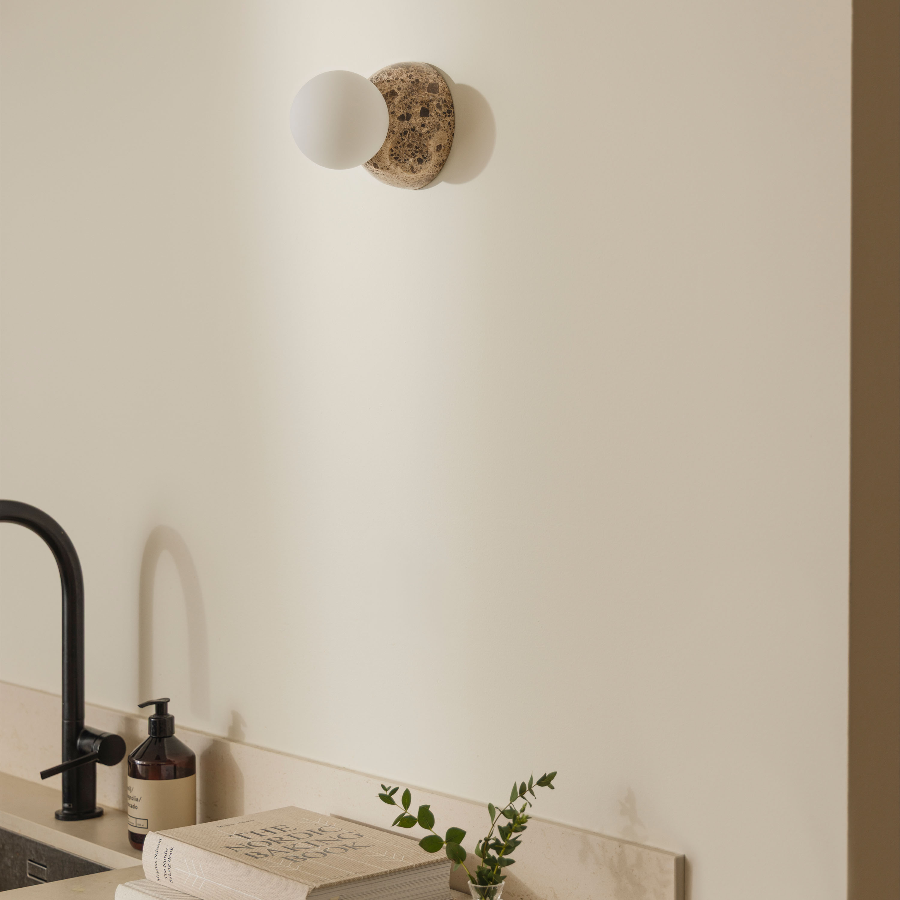 Globen Lighting Torrano Vägglampa/Plafond Brun