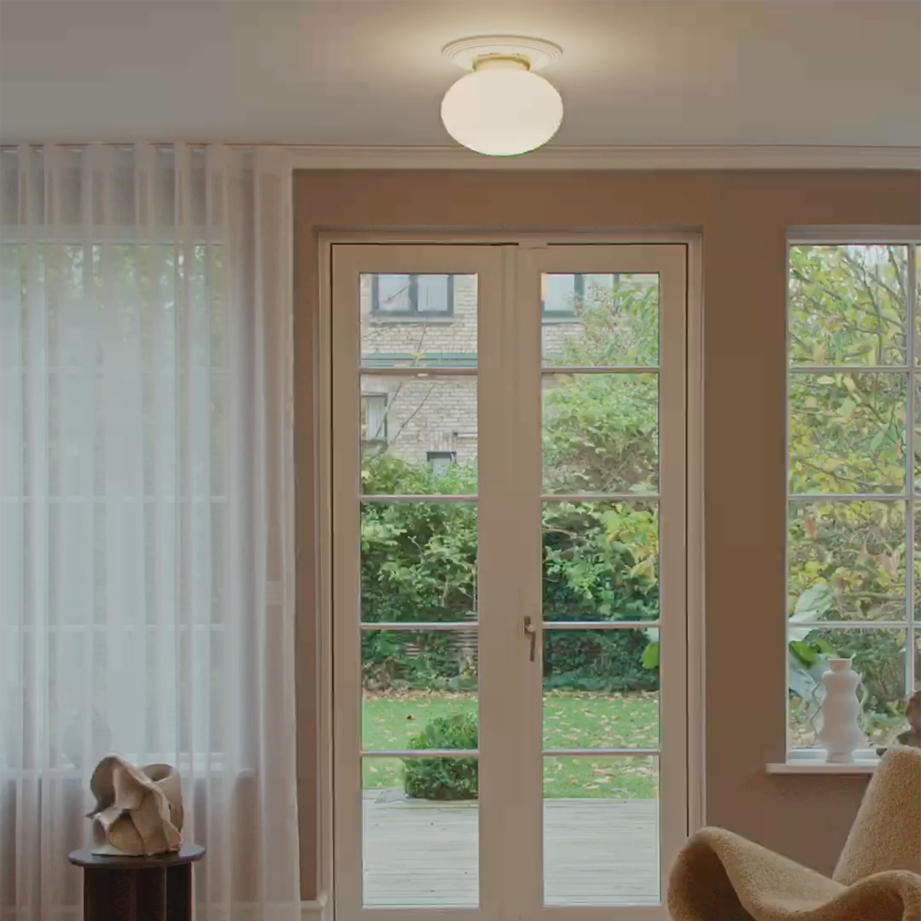 Nuura Rizzatto 301 Plafond Satin Brass/Opal