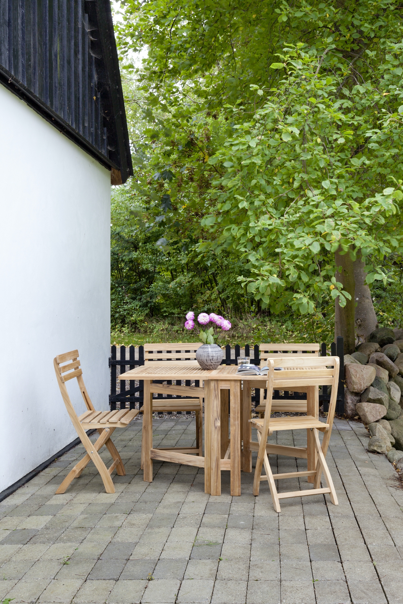 Cinas Butterfly Balkongbord Teak 130cm