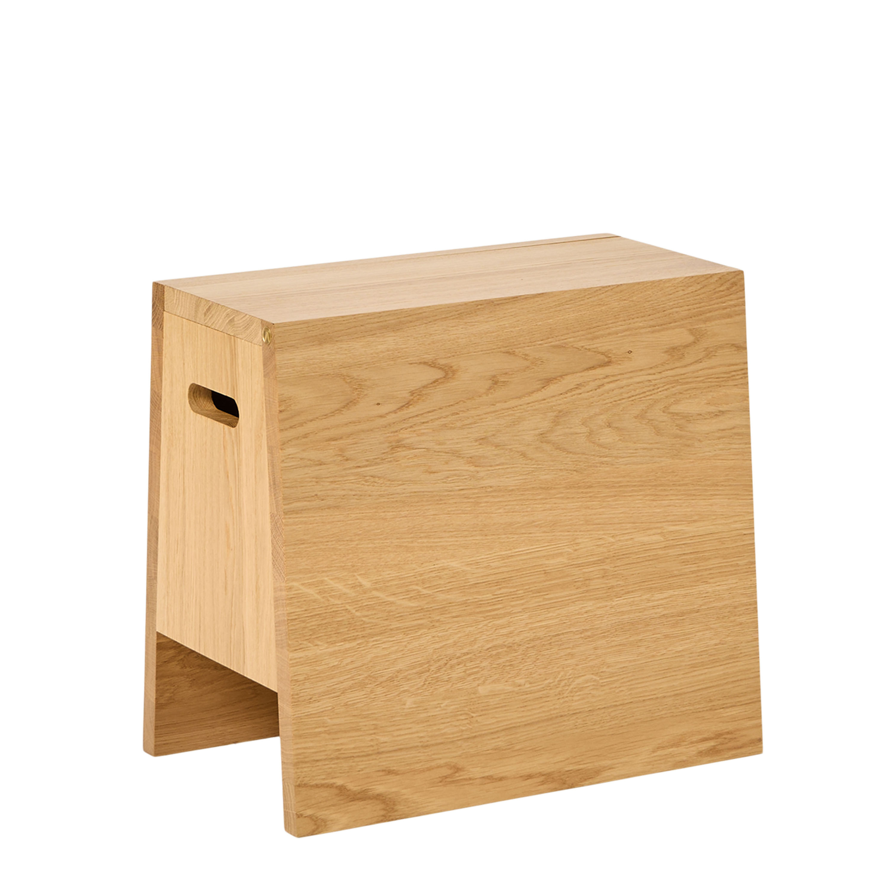 Plinth Hocker Oak