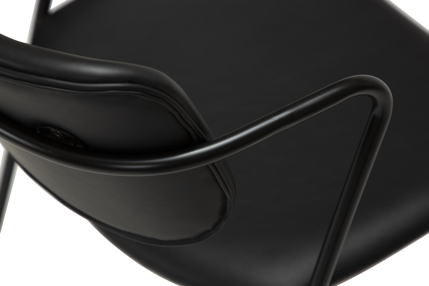 Dan Form Zed Matstol Konstläder Svart