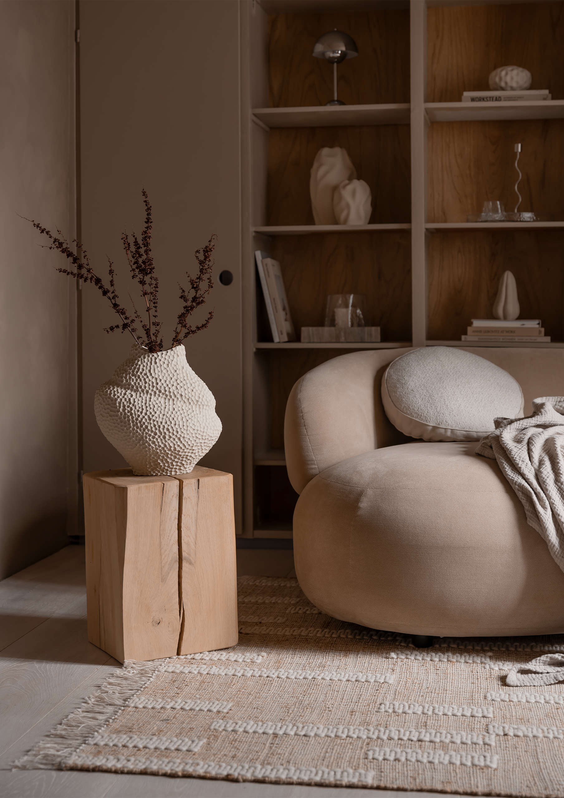 Cooee Design Isla Wide Vas Linnen 32cm