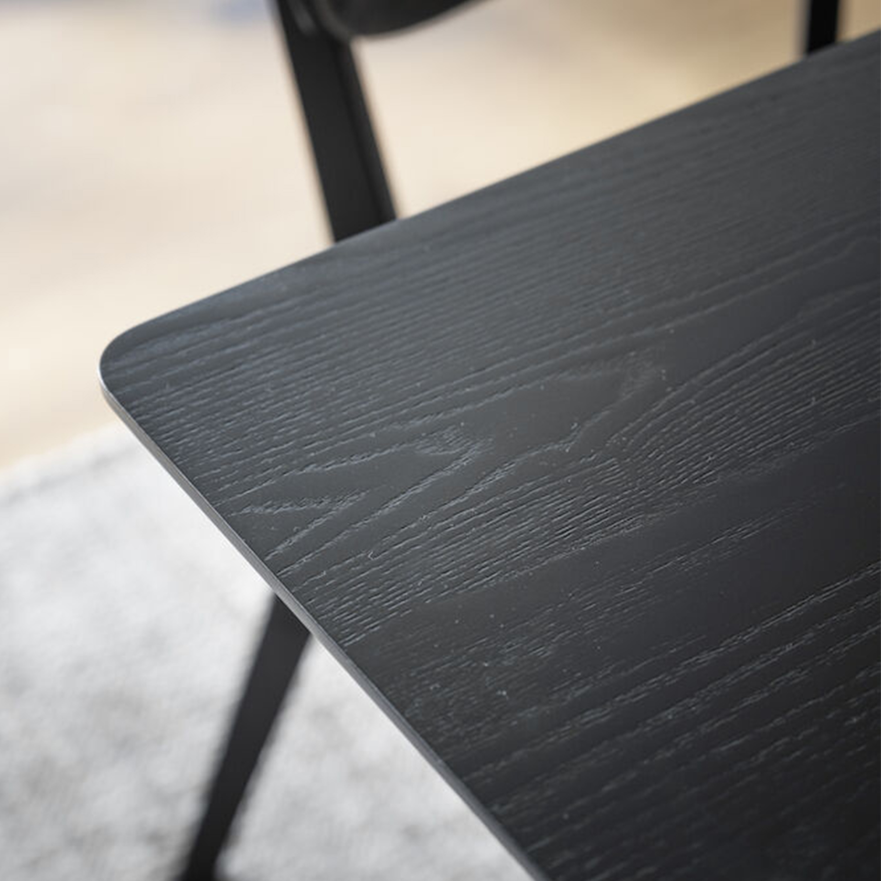 Rowico Home Yumi Matbord Svartbetsad 190cm