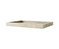 Mae Rectangular Fat Travertine