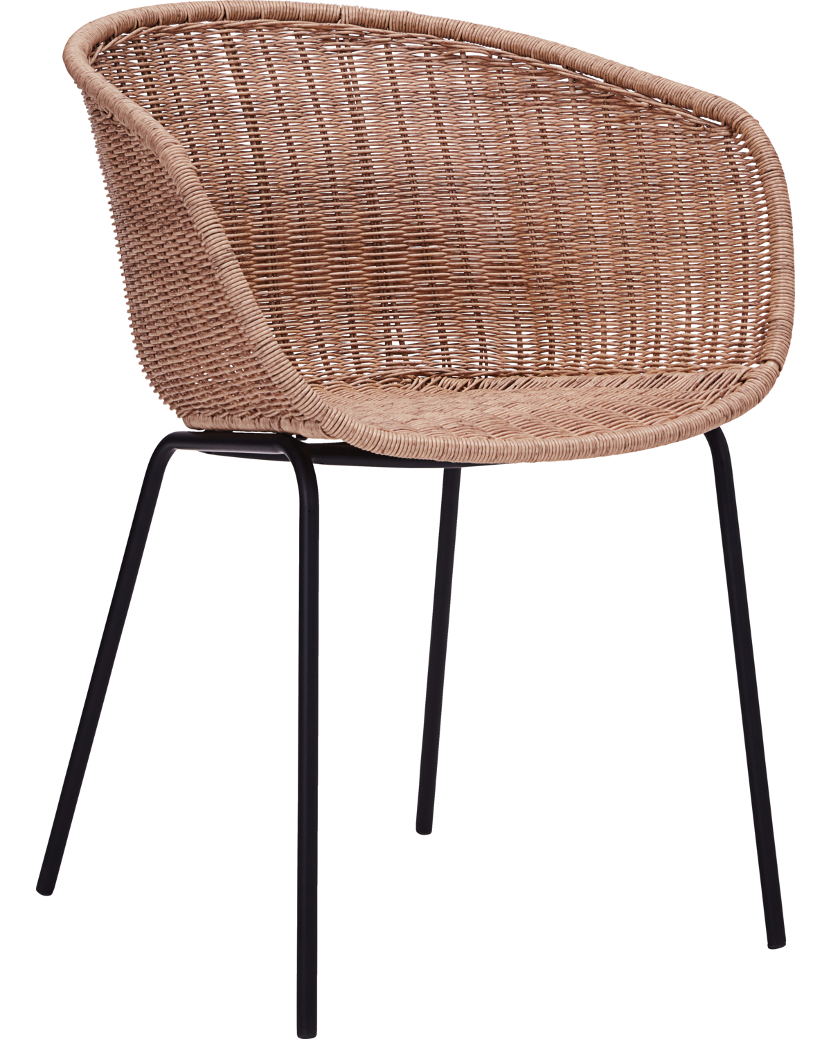 2-pakning House Doctor - Hapur Lenestol Natur - Beige  - Spisestoler