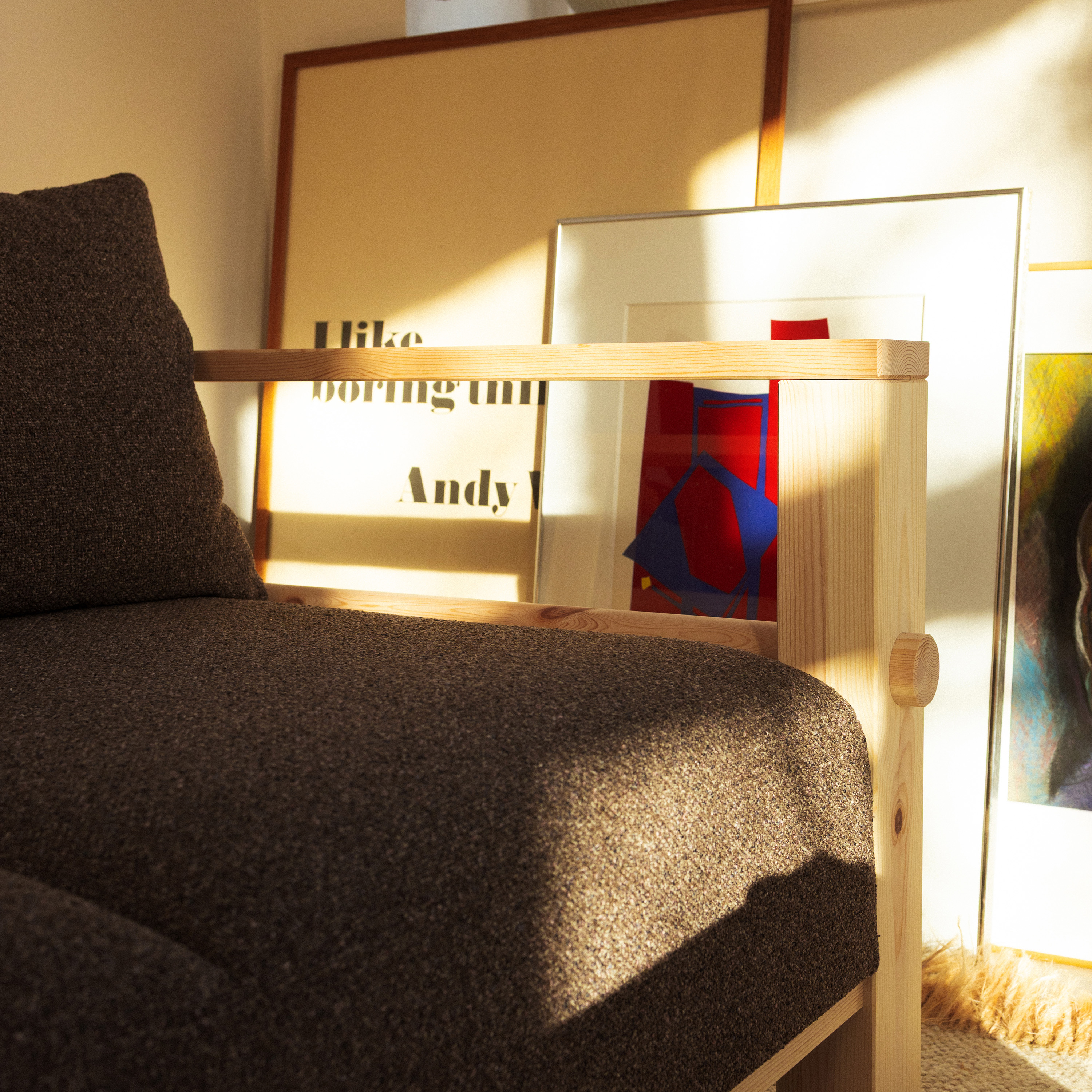 Karup Design Bare Bäddsoffa Raw/Mellow Brown