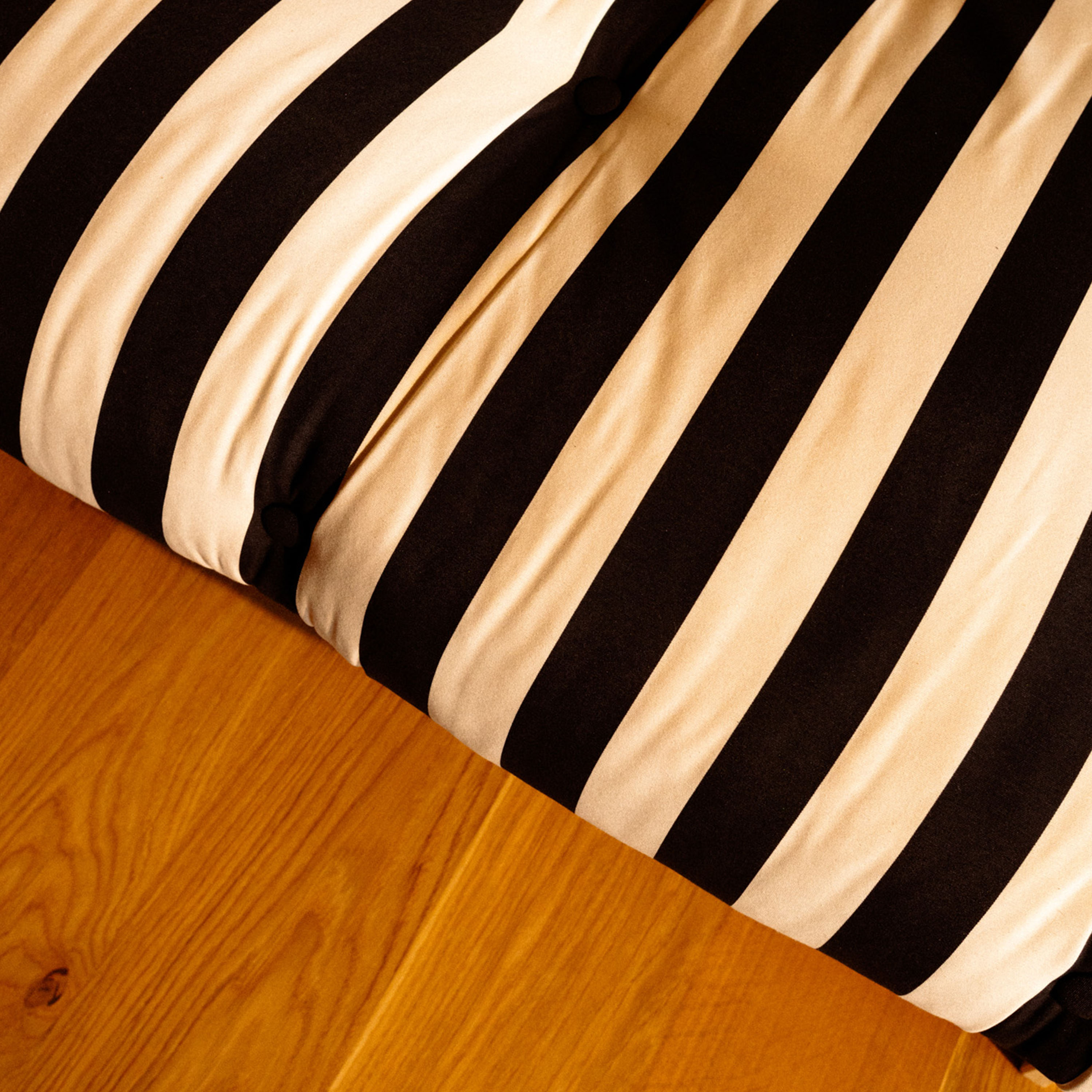 Karup Design Roots Bäddsoffa Natur/Black White 140cm
