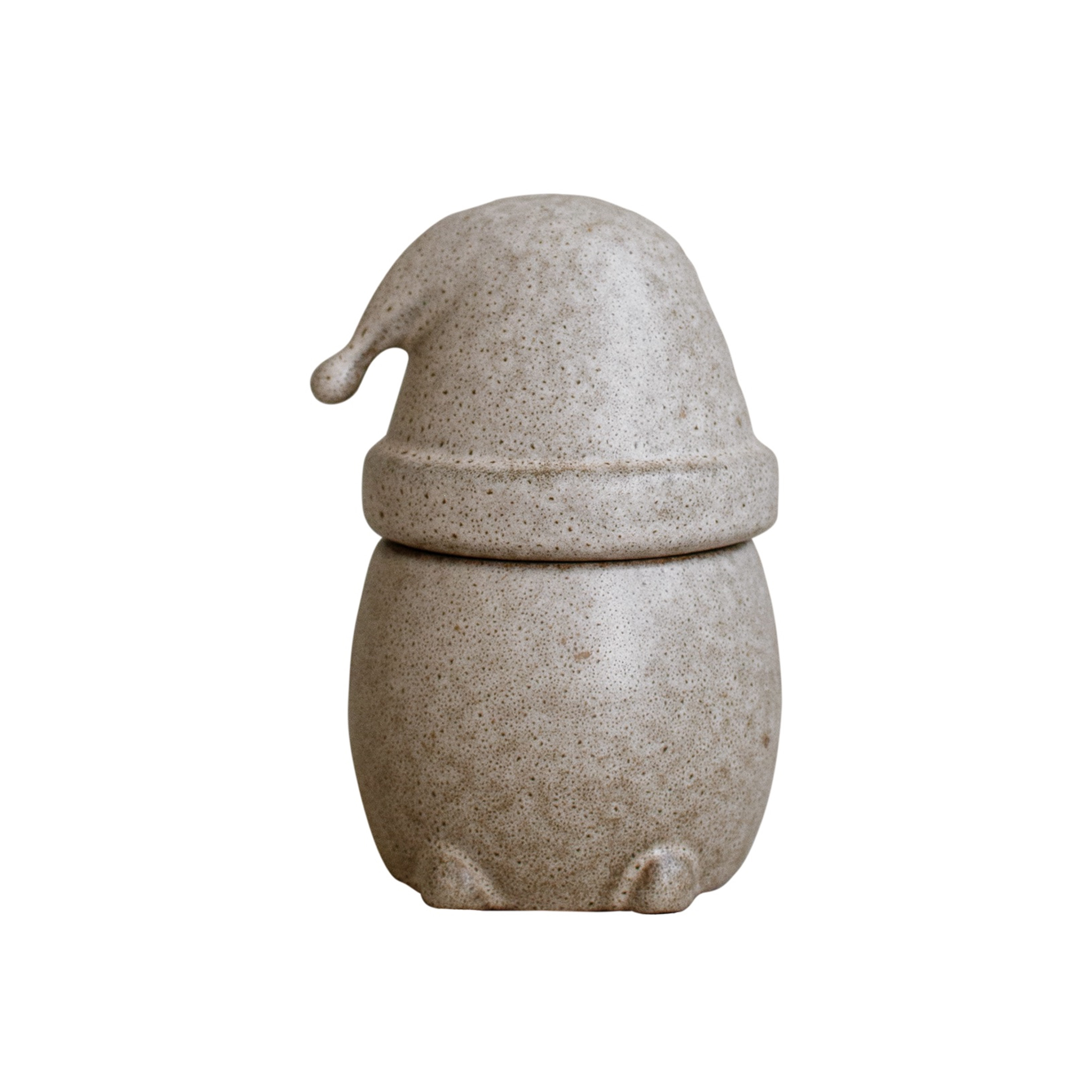 Eating Santa Burk Beige Small