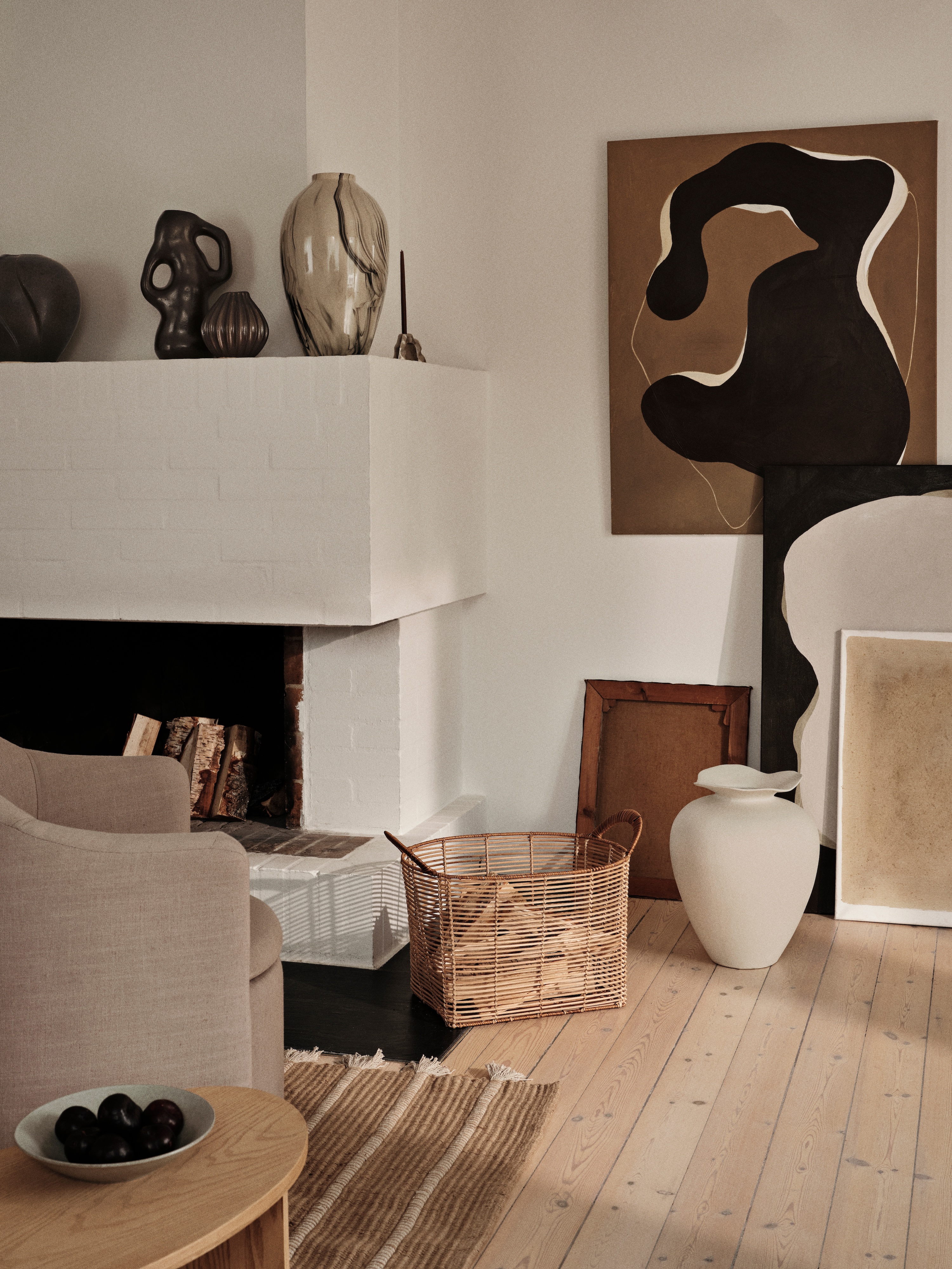 Broste Copenhagen Florentina Vas Off White L