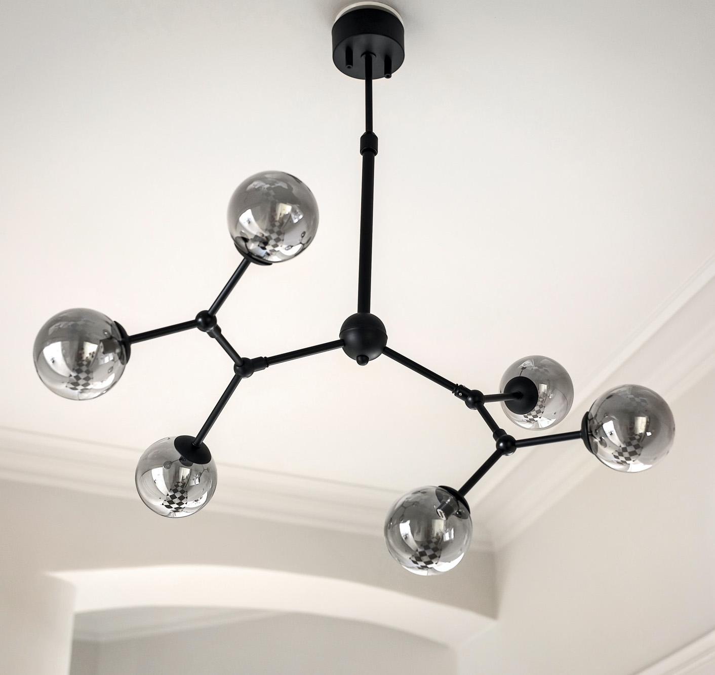 Sleepo Collection - Thunder Taklampa Smoke - Svart