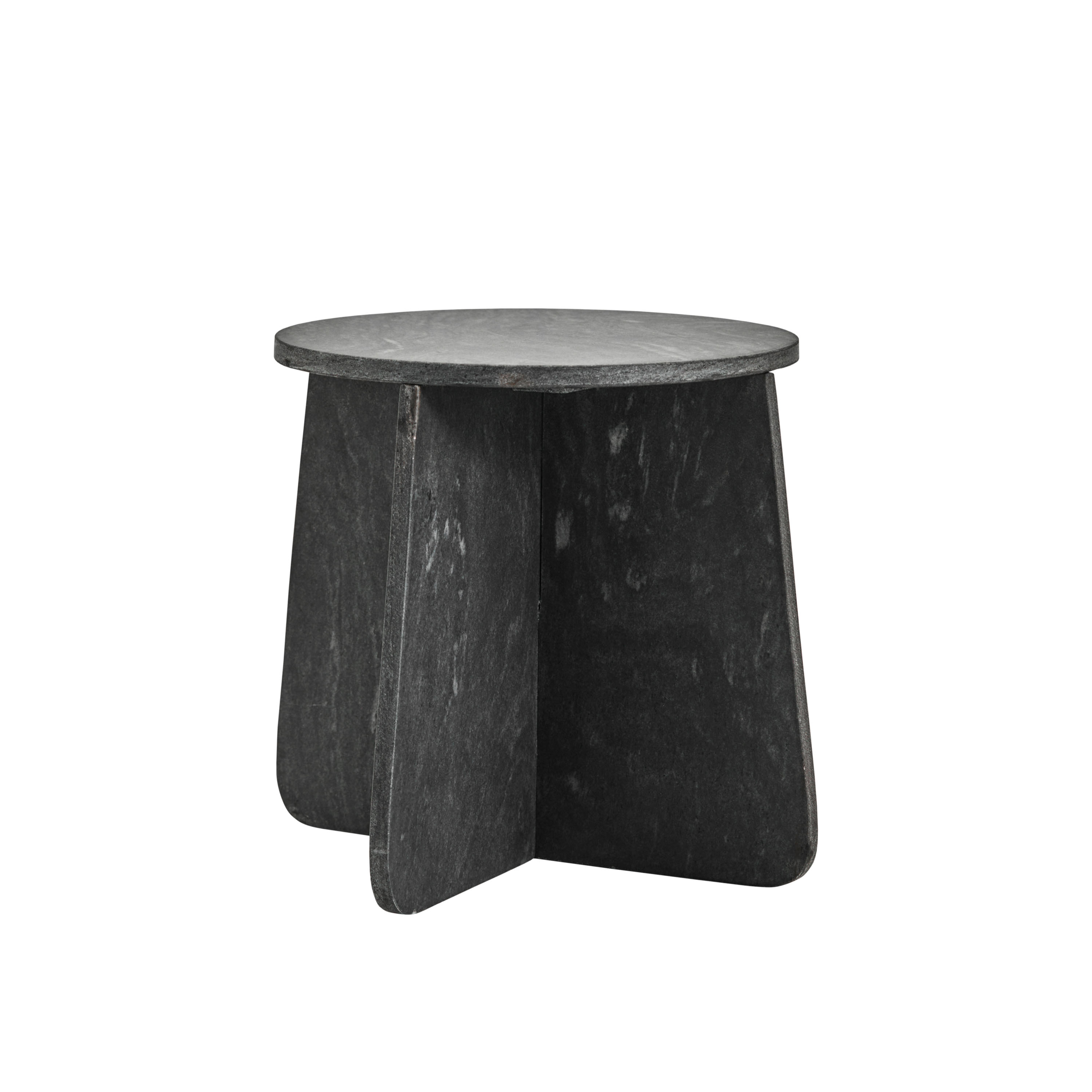 Marb Sidobord Marmor Grey 40x48
