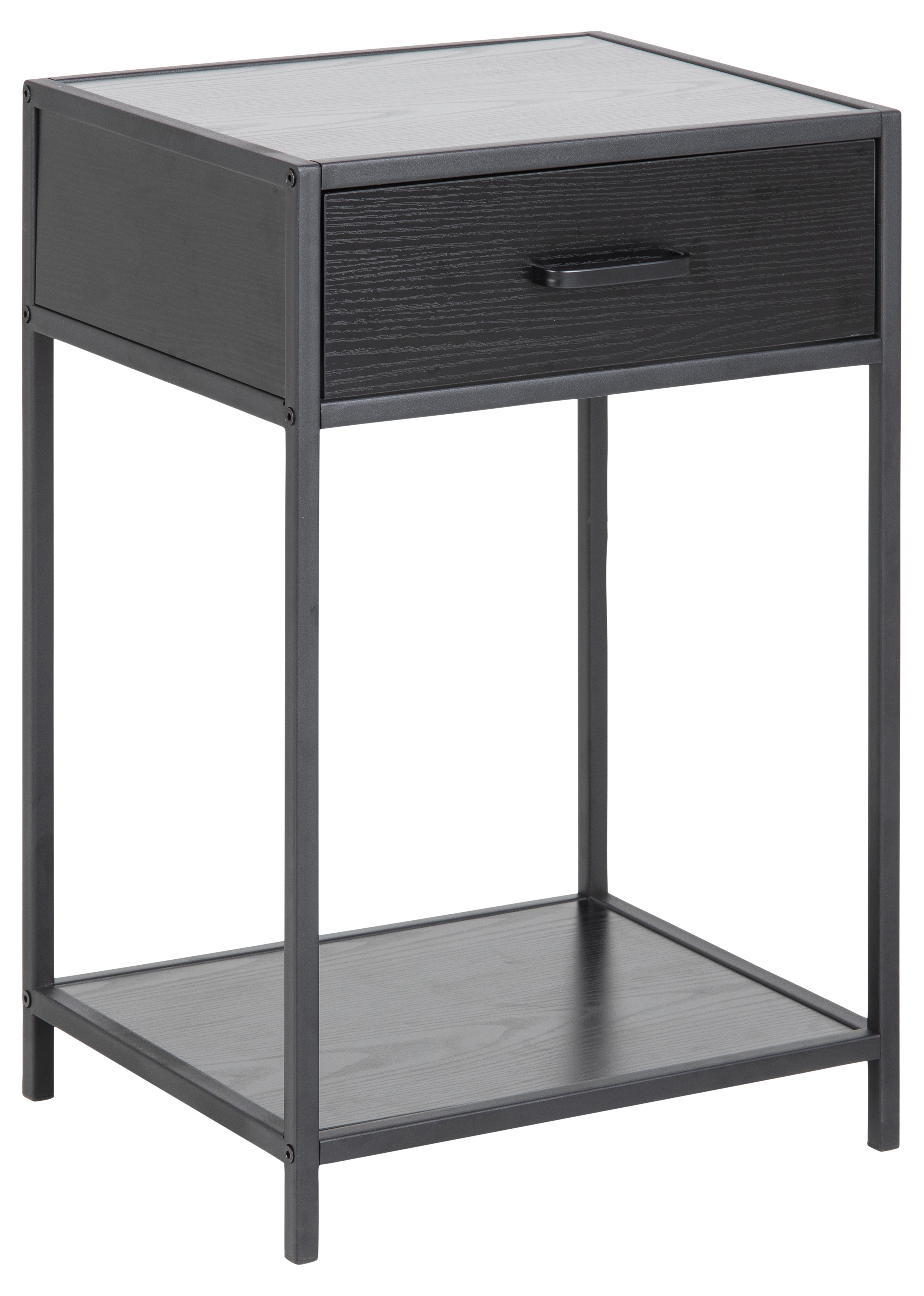 Nordic Home - Vilma Deluxe Sängbord 63cm - Svart