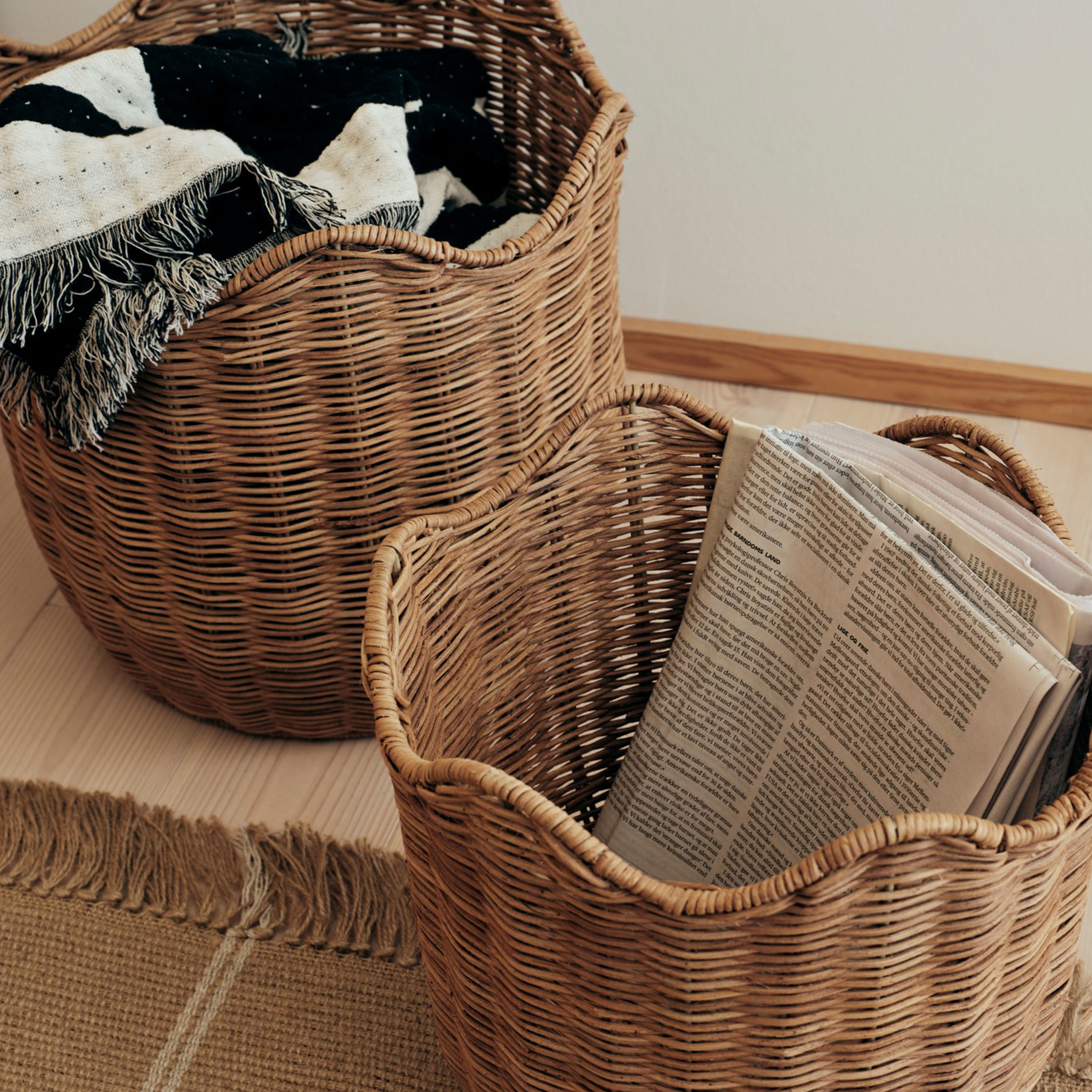 Broste Copenhagen Lola Kori Luonnonruskea Ø35 2 kpl