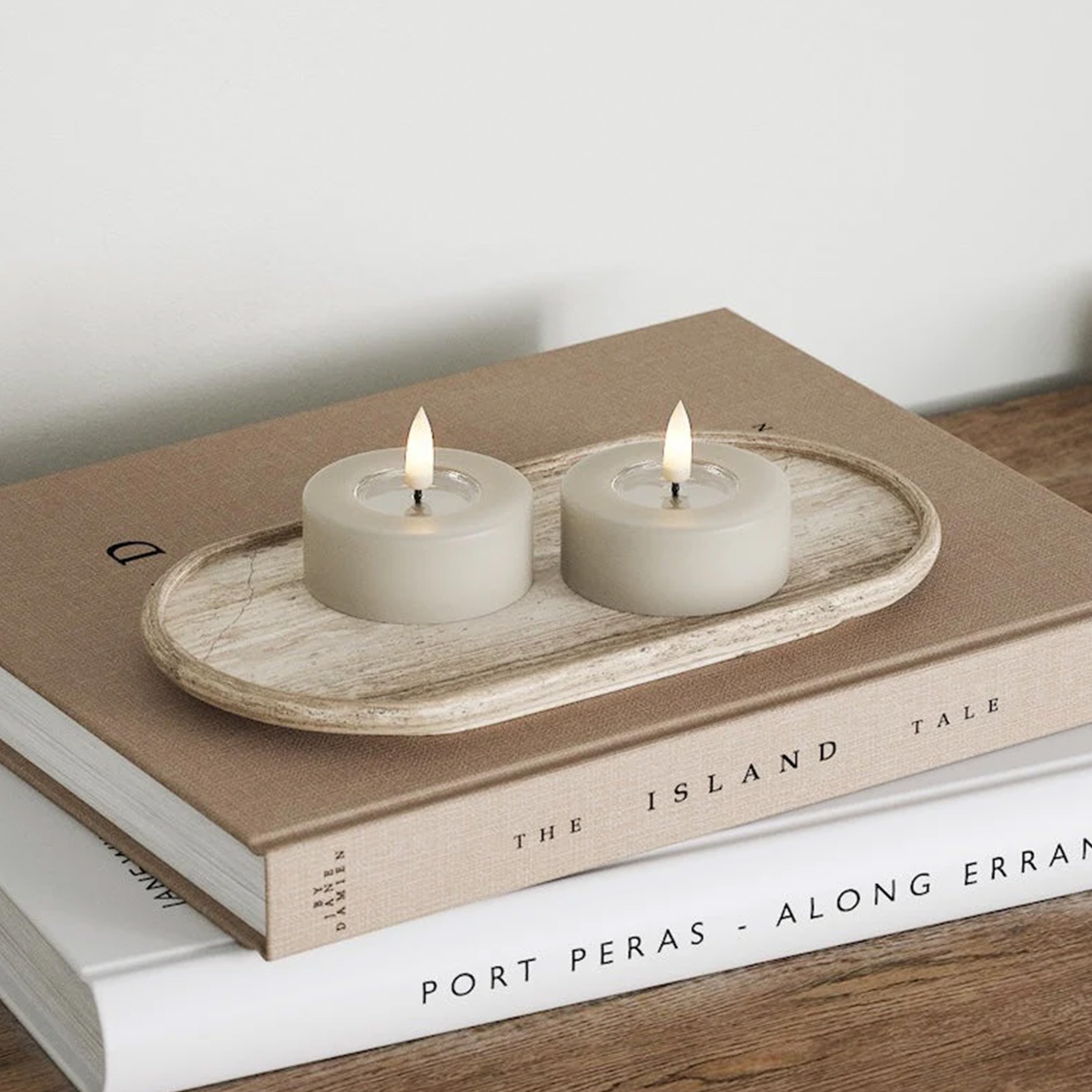 Deluxe Homeart LED Telys Sand 6x4