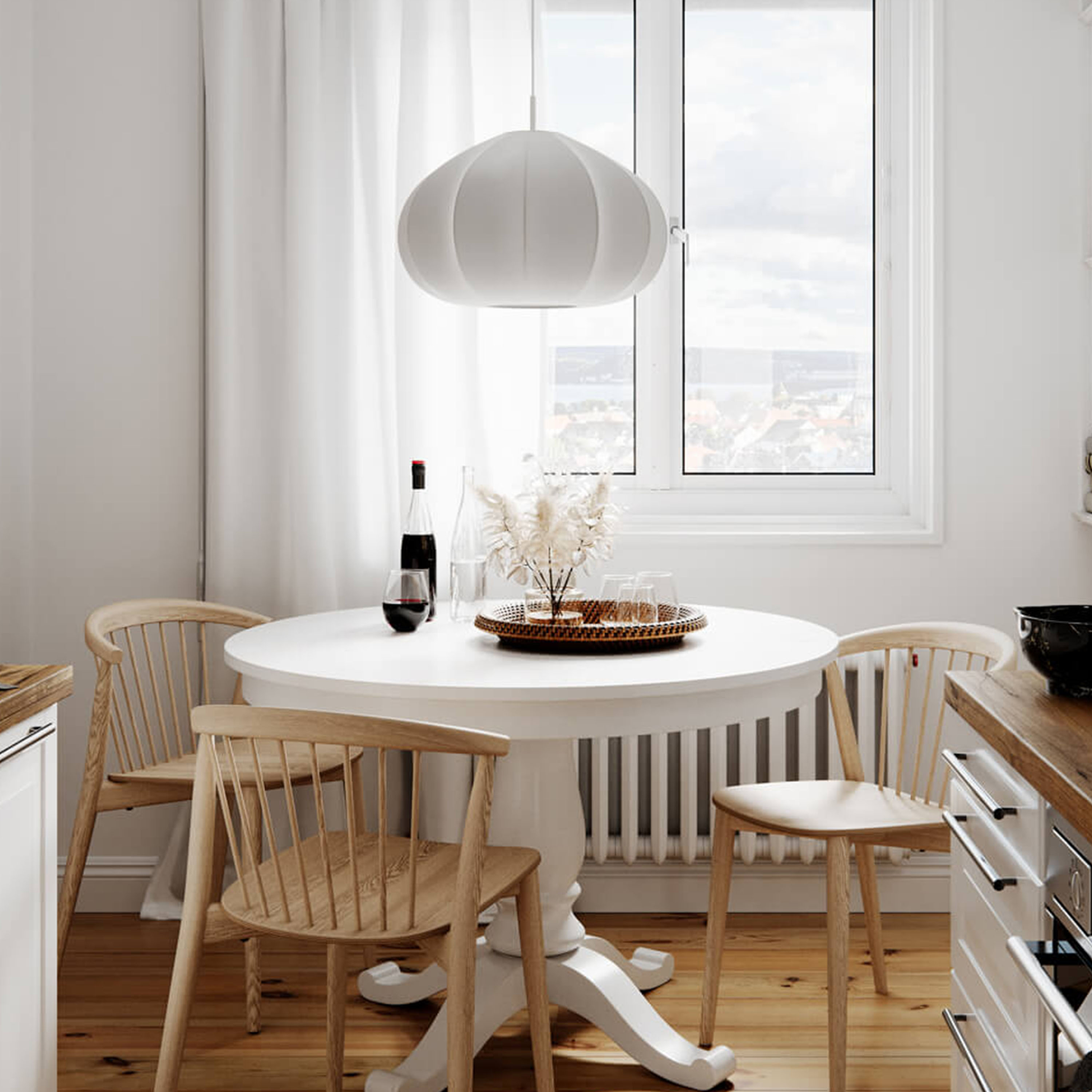 By Rydéns Ebba Taklampa Vit Ø50