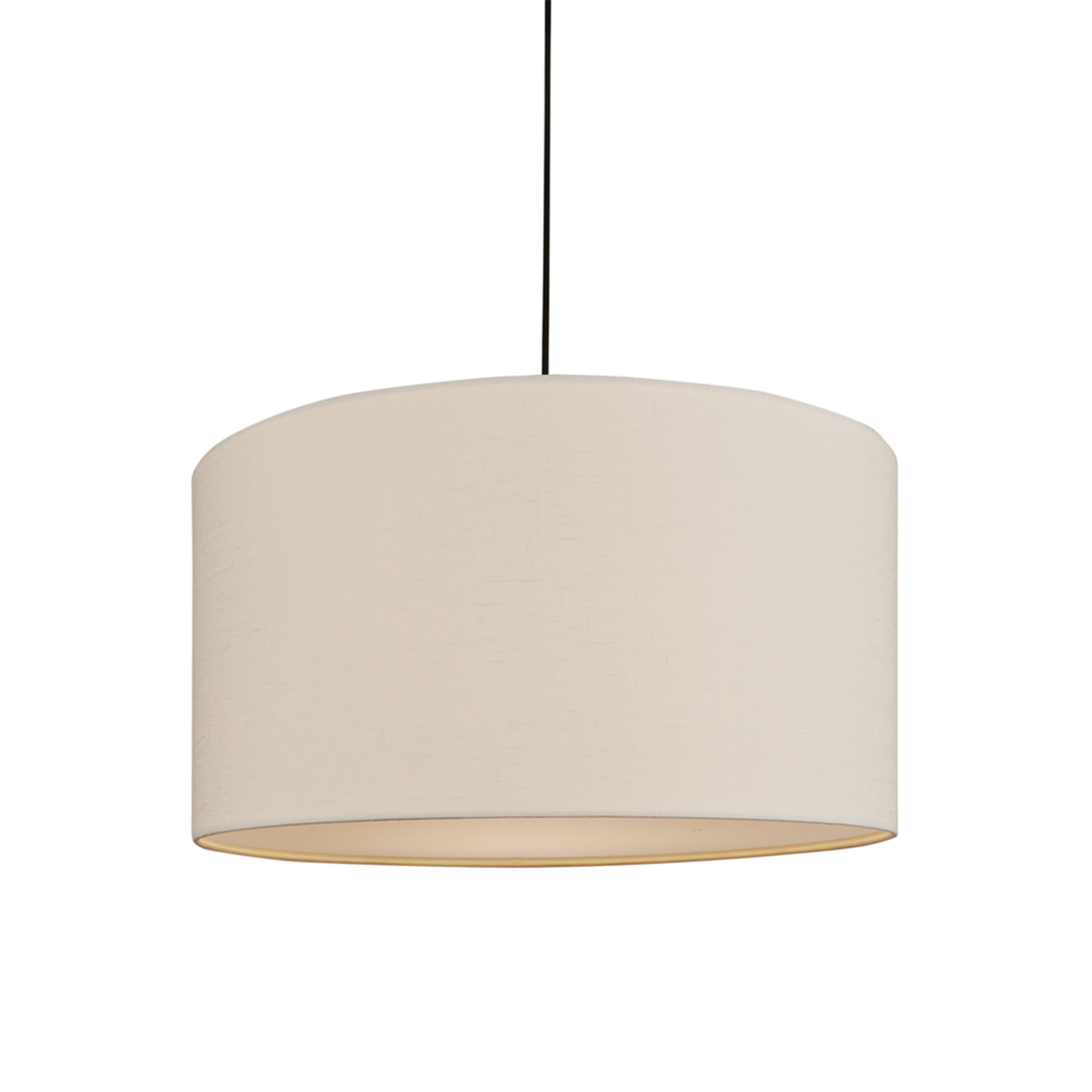 Soft Taklampa Linne Vit/Metallic Bronze Ø60