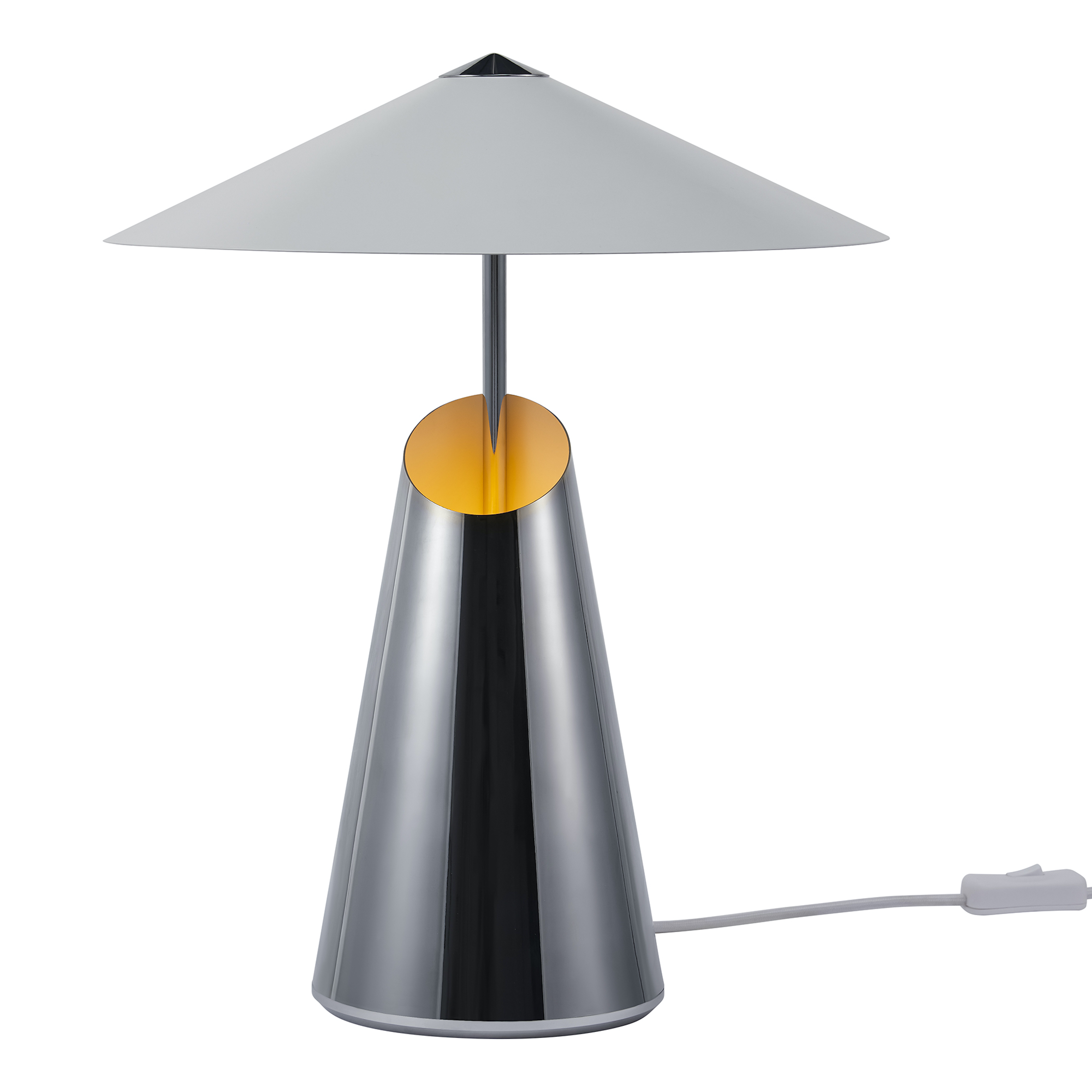 Design For The People - Taido Tischlampe Chrom - Silber - Tischlampen