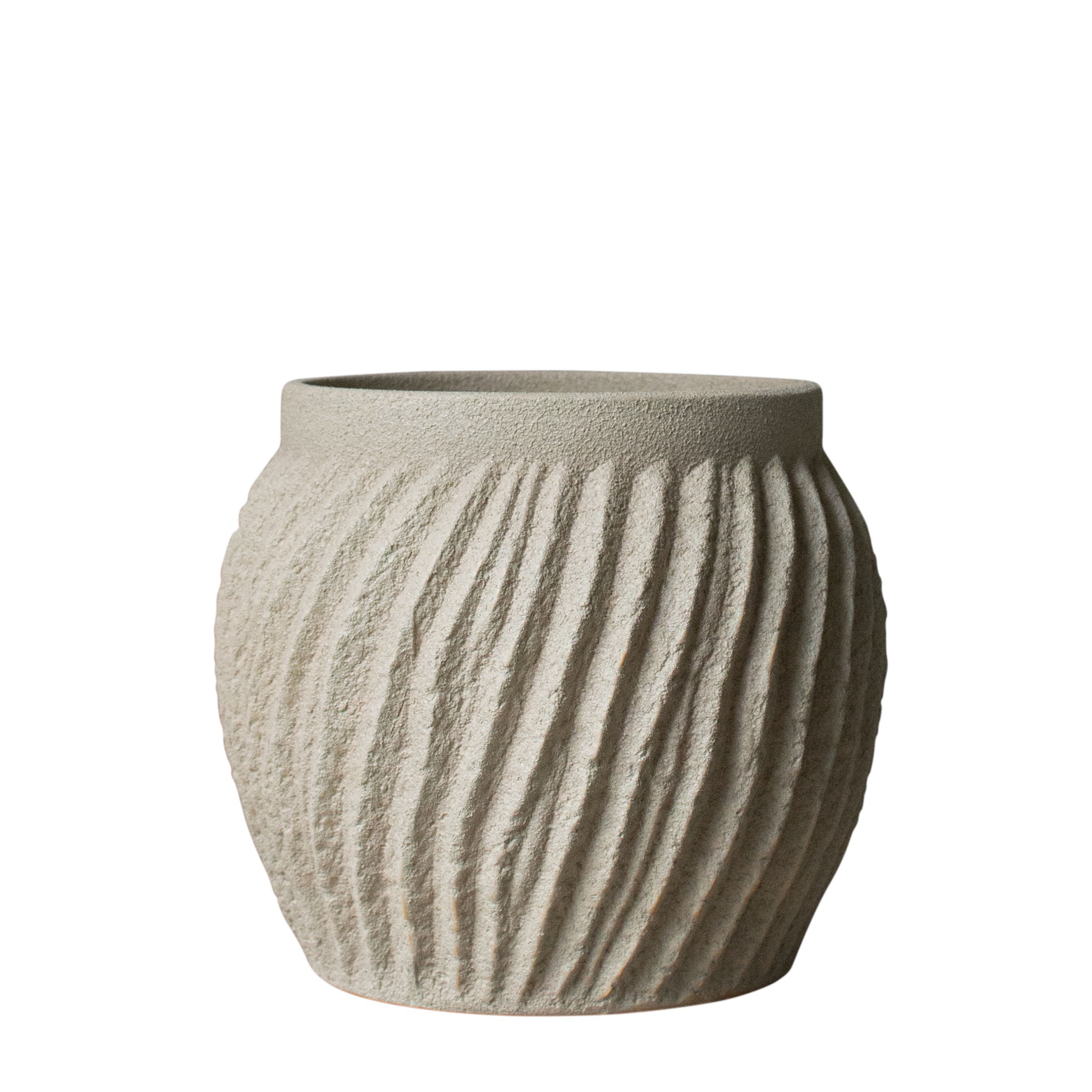 DBKD - Raw Blumentopf Sandy Mole Small - Braun - Töpfe