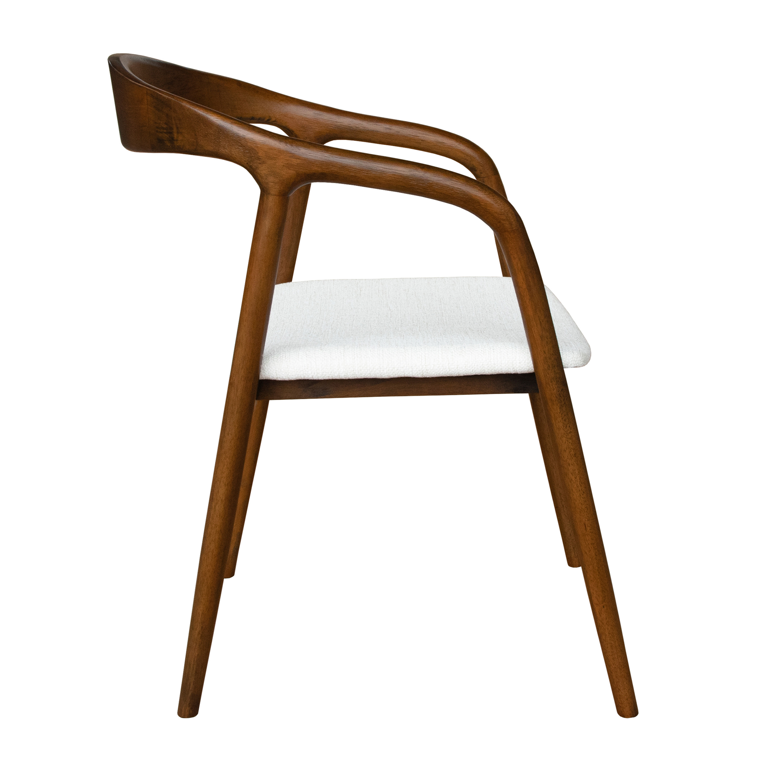 Sleepo Collection Casper Karmstol Valnöt/Vit