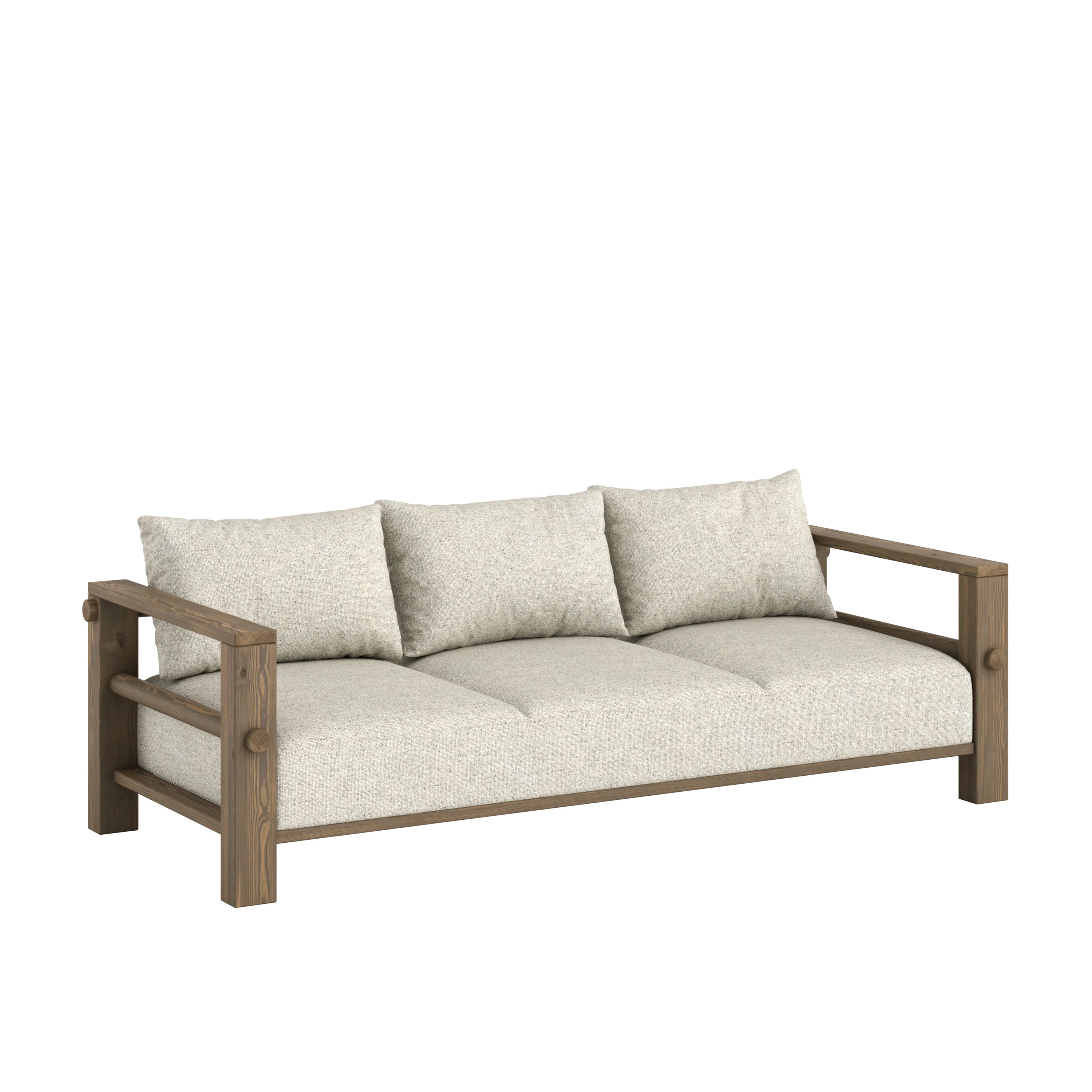 Karup Design Bare Bäddsoffa Carob Brown/Soft Chalk