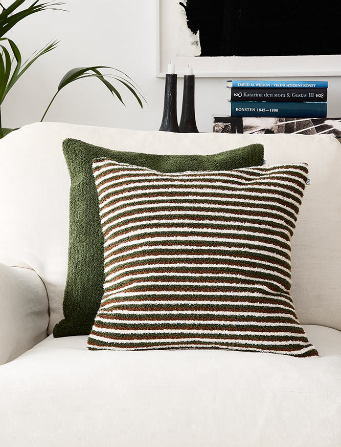 Chhatwal &amp; Jonsson Mani Kuddfodral Linen/Cotton Cactus Green 50x50