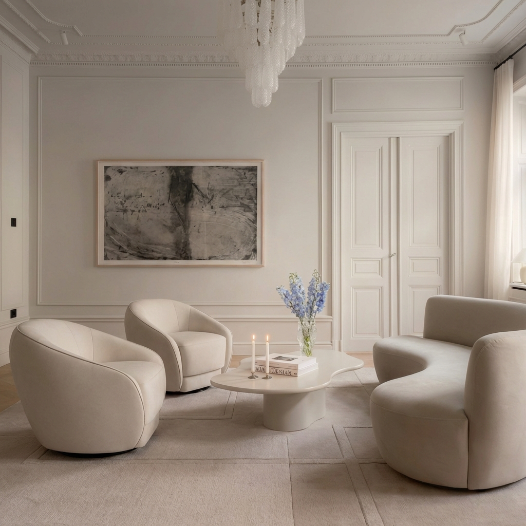 Sleepo Collection Alba Lounge-tuoli Beige 86cm