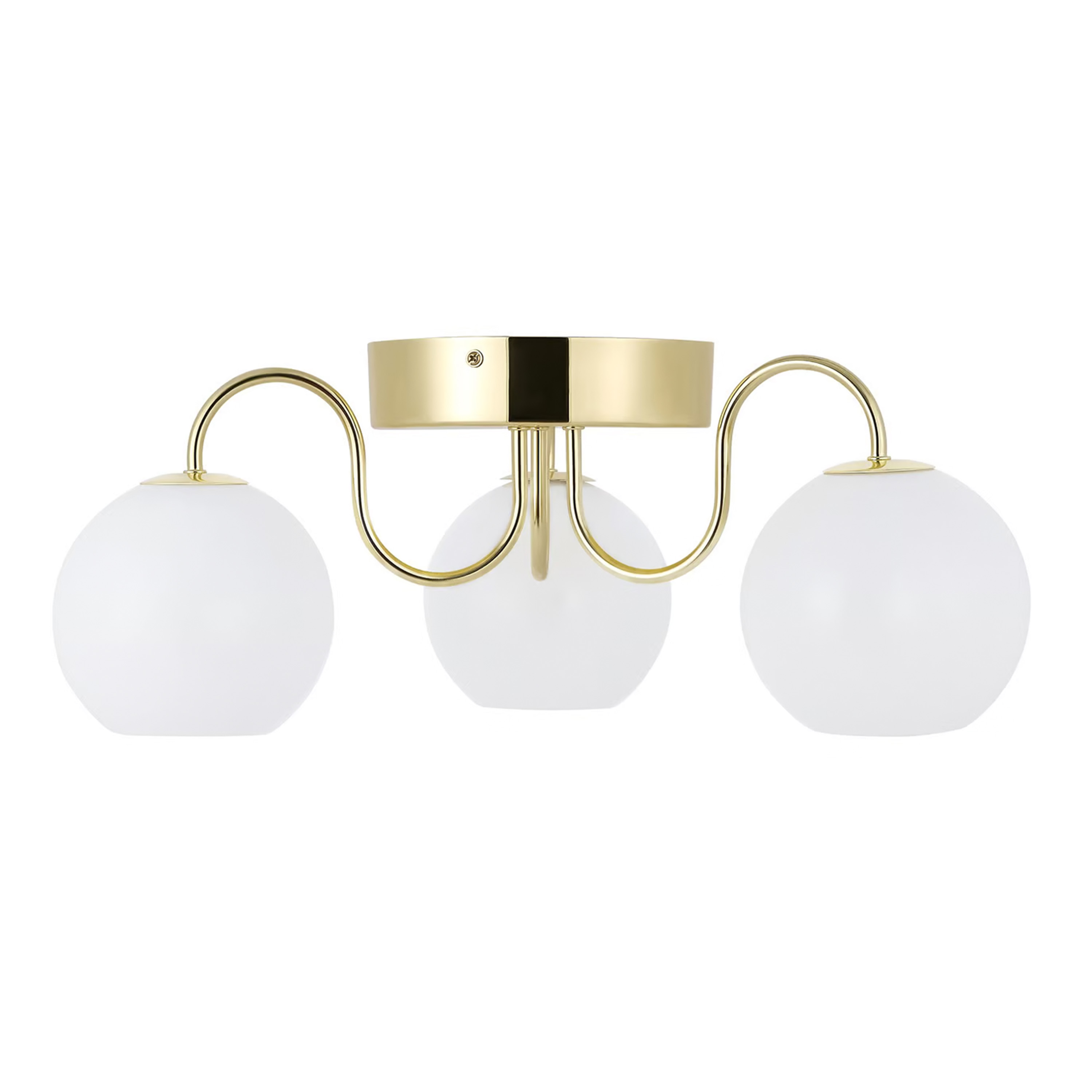 Nordlux - Franca Plafond Mässing - Brun