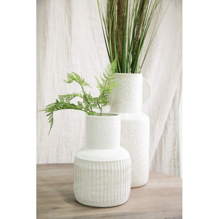 Nordic Home Valeria Vase Hvit 44cm
