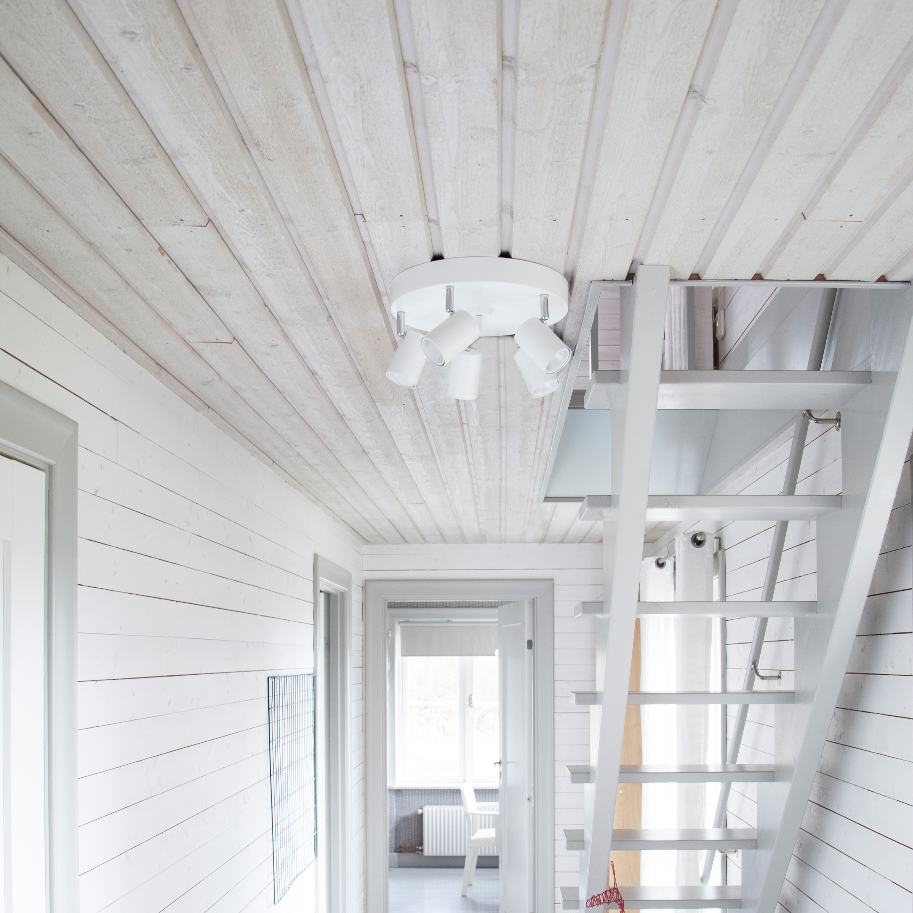 By Rydéns Correct 5 lights Spotlight Vit