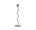 Curved Ljusstake Mauve 26cm